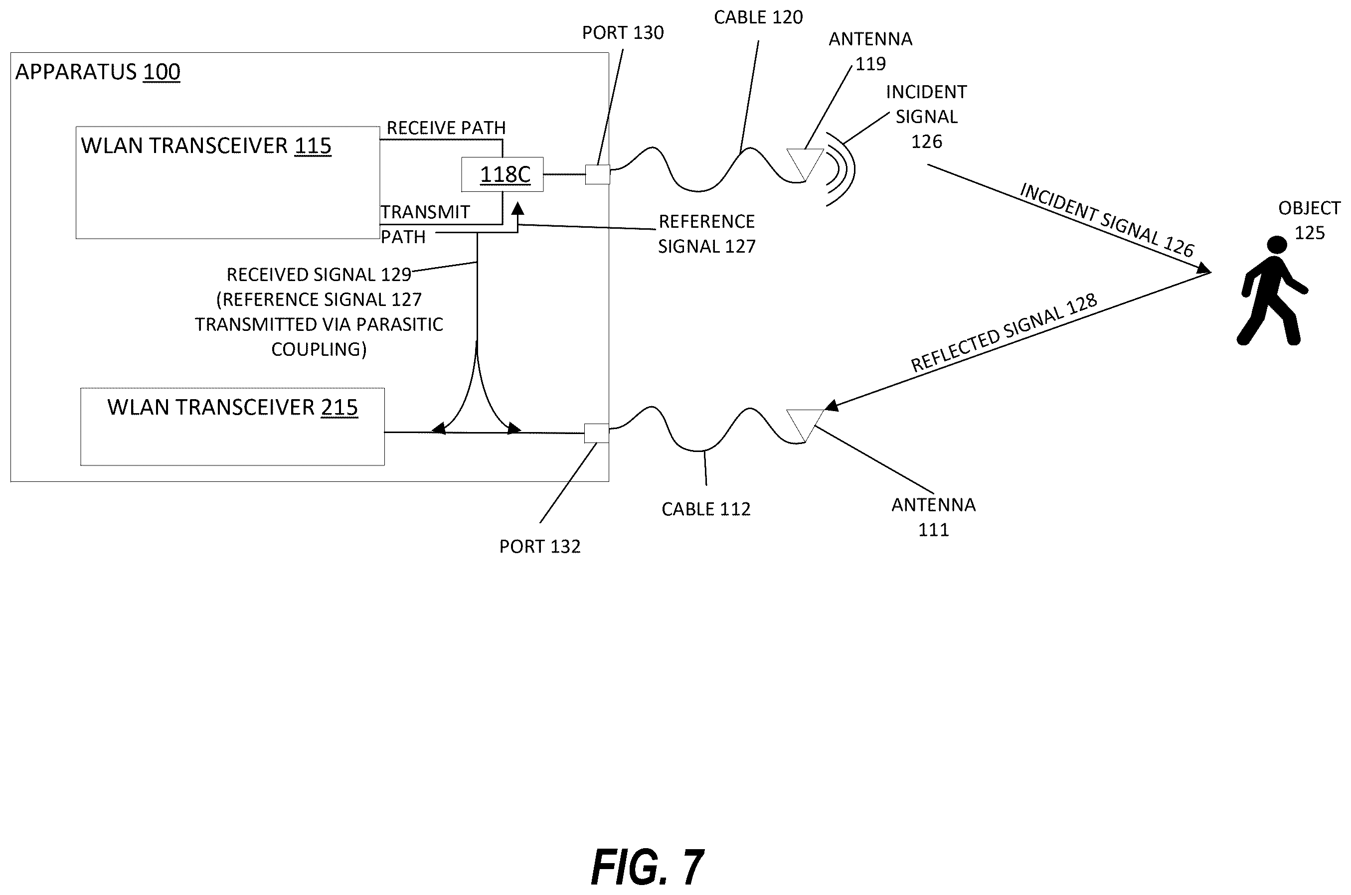 Patent US12562779 Figure 8 – Wi-fi/Bluetooth antenna disconnect detection
