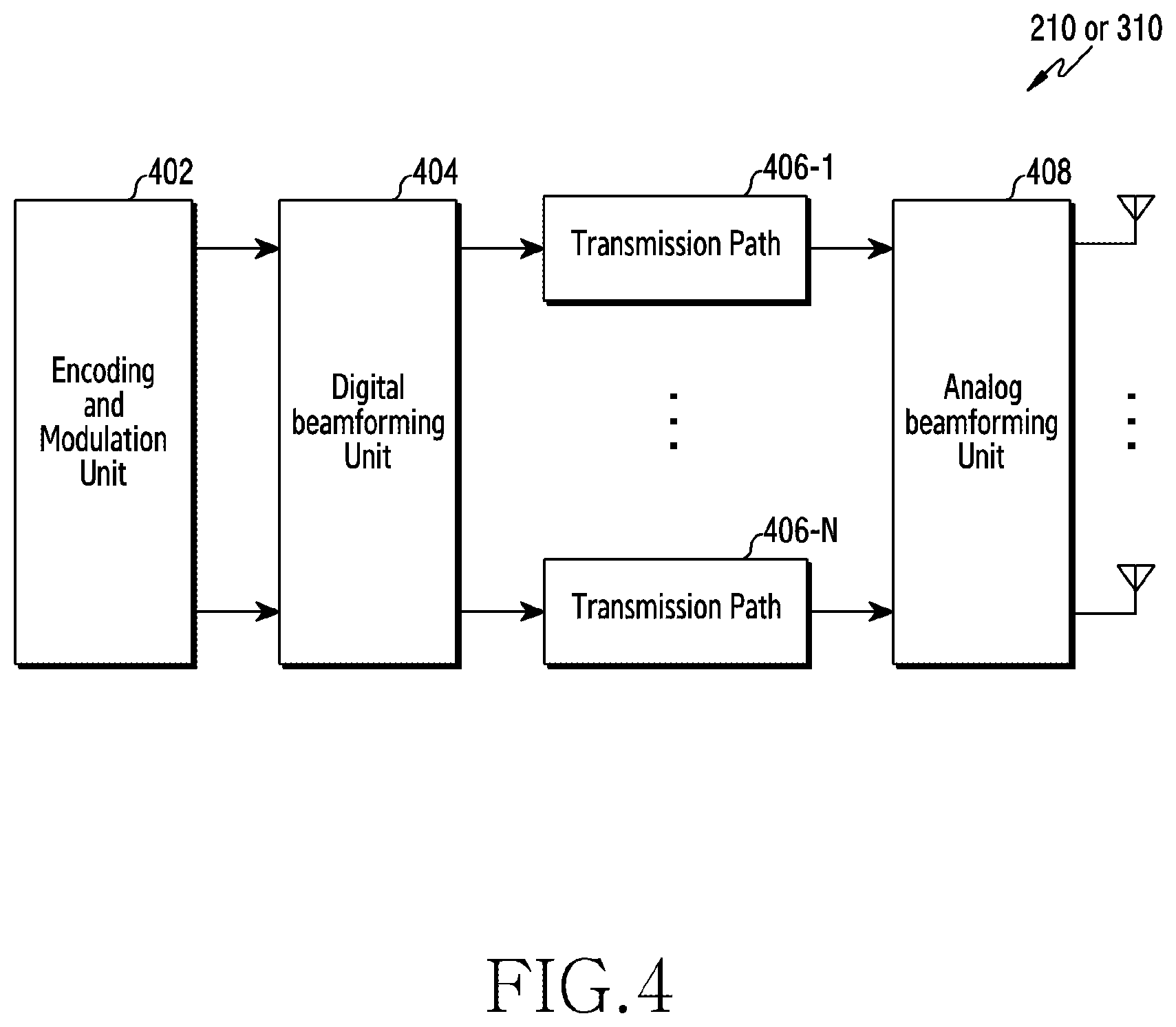 Patent US12562791 Figure 4 – Electronic device for operating antenna module and method for controlling same