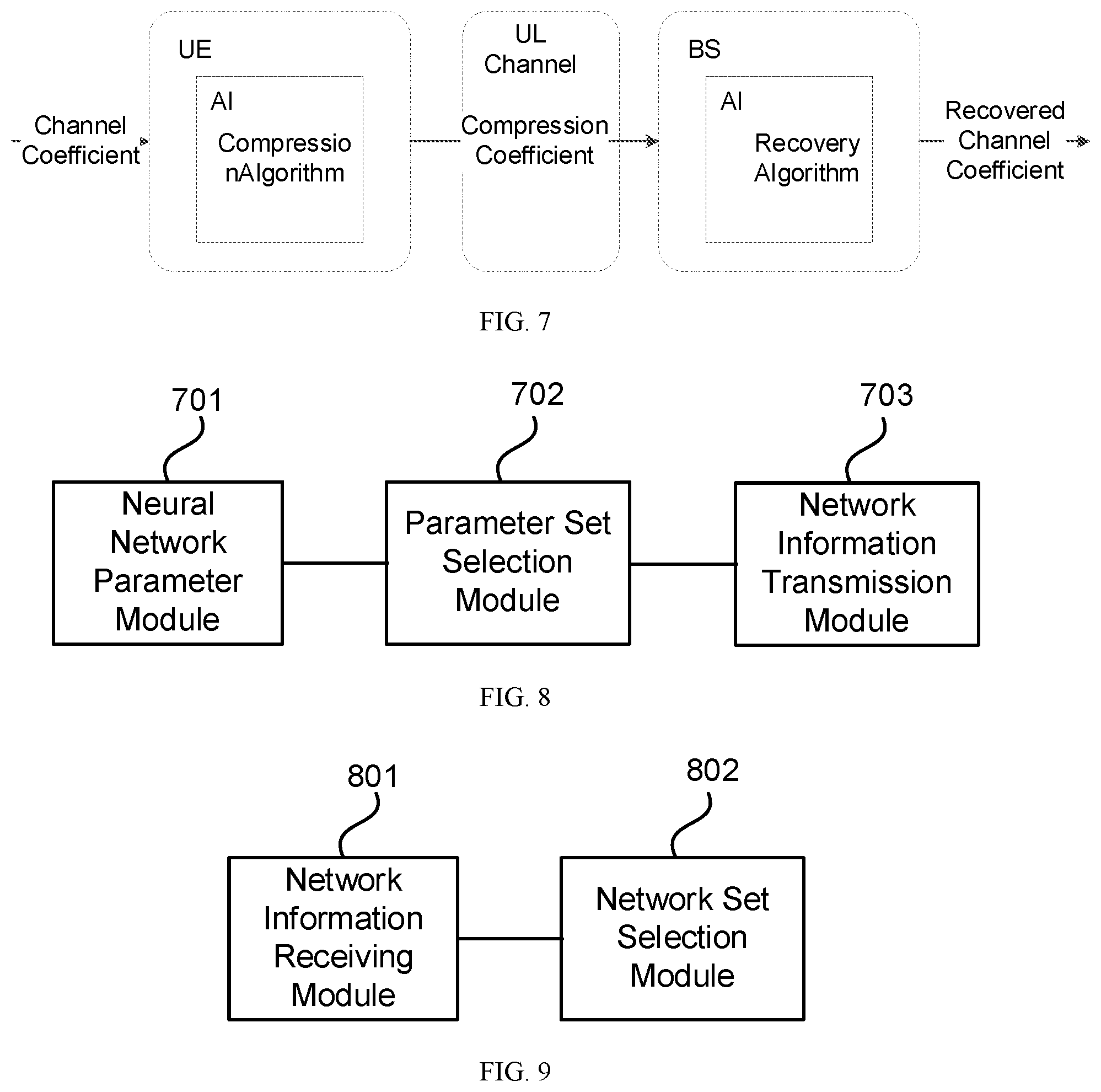 Patent US12562798 Figure 5 – Network parameter set information transmission method and apparatus, terminal, base station, and medium