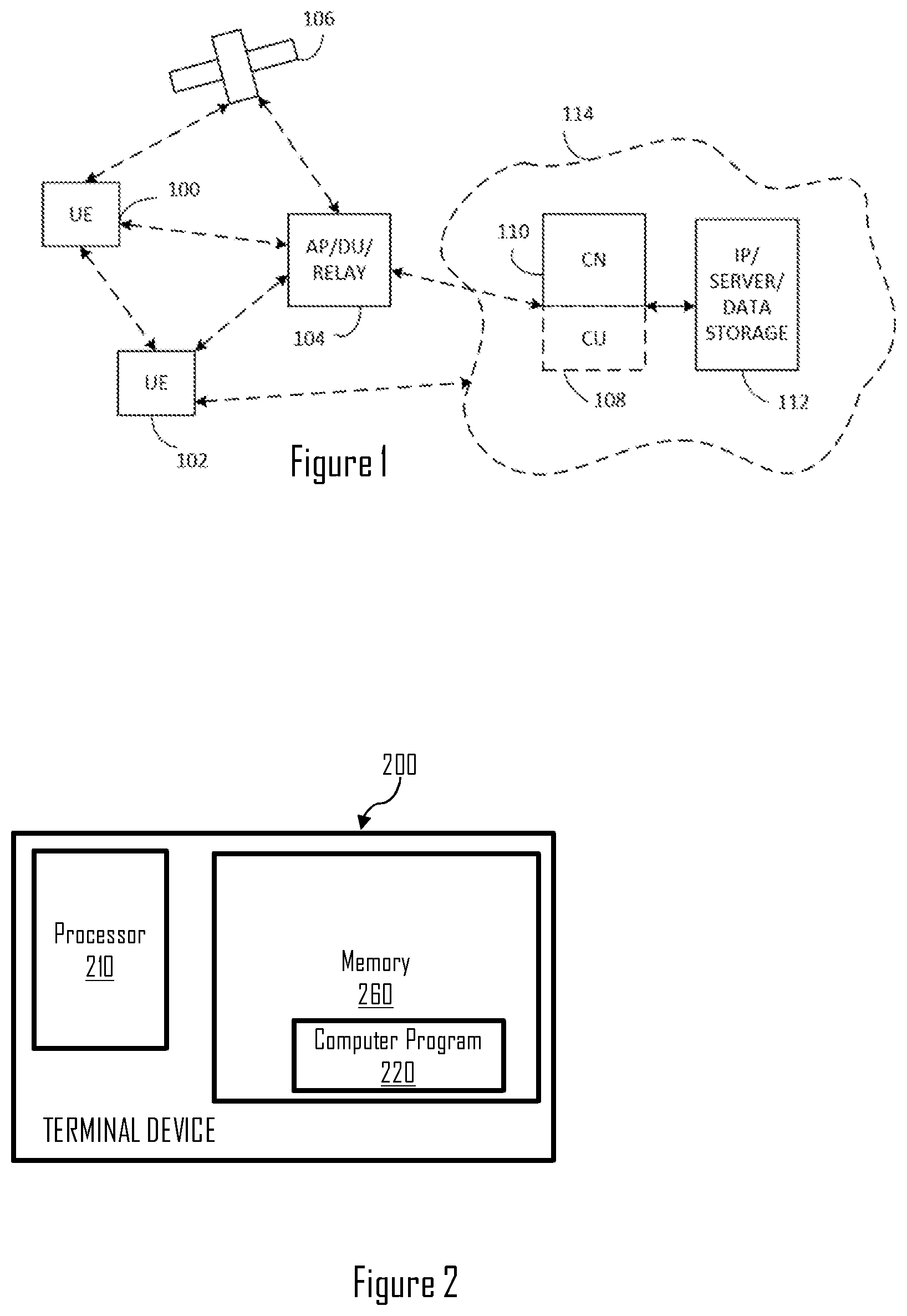 Patent US12562799 Figure 1 – Radio beam configuration