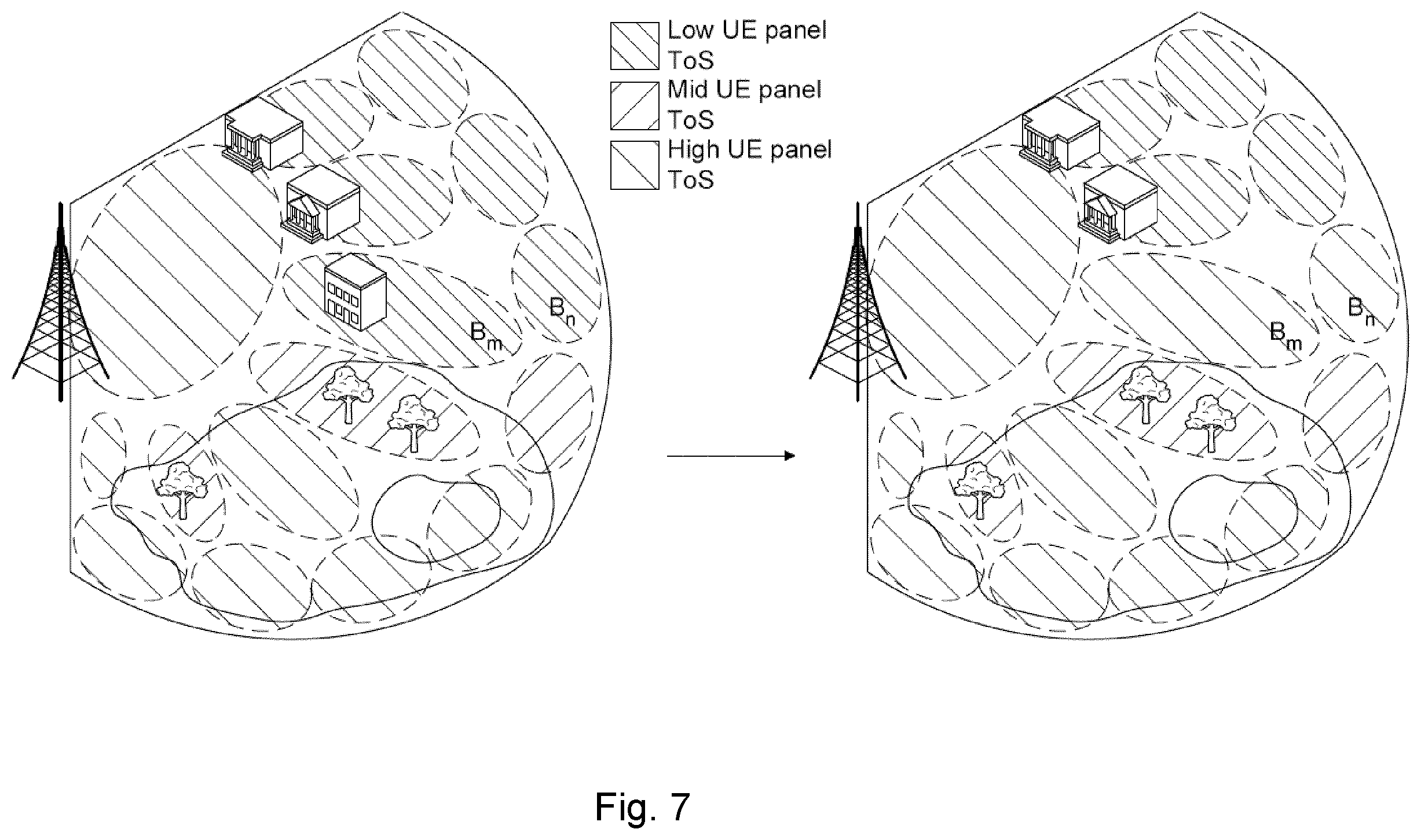 Patent US12562800 Figure 7 – Apparatus and method to perform a beam alignment procedure based on an estimated time-of-stay