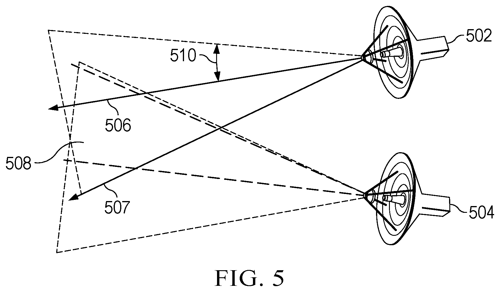 Patent US12562809 Figure 5 – Prediction and avoidance of radio frequency interference