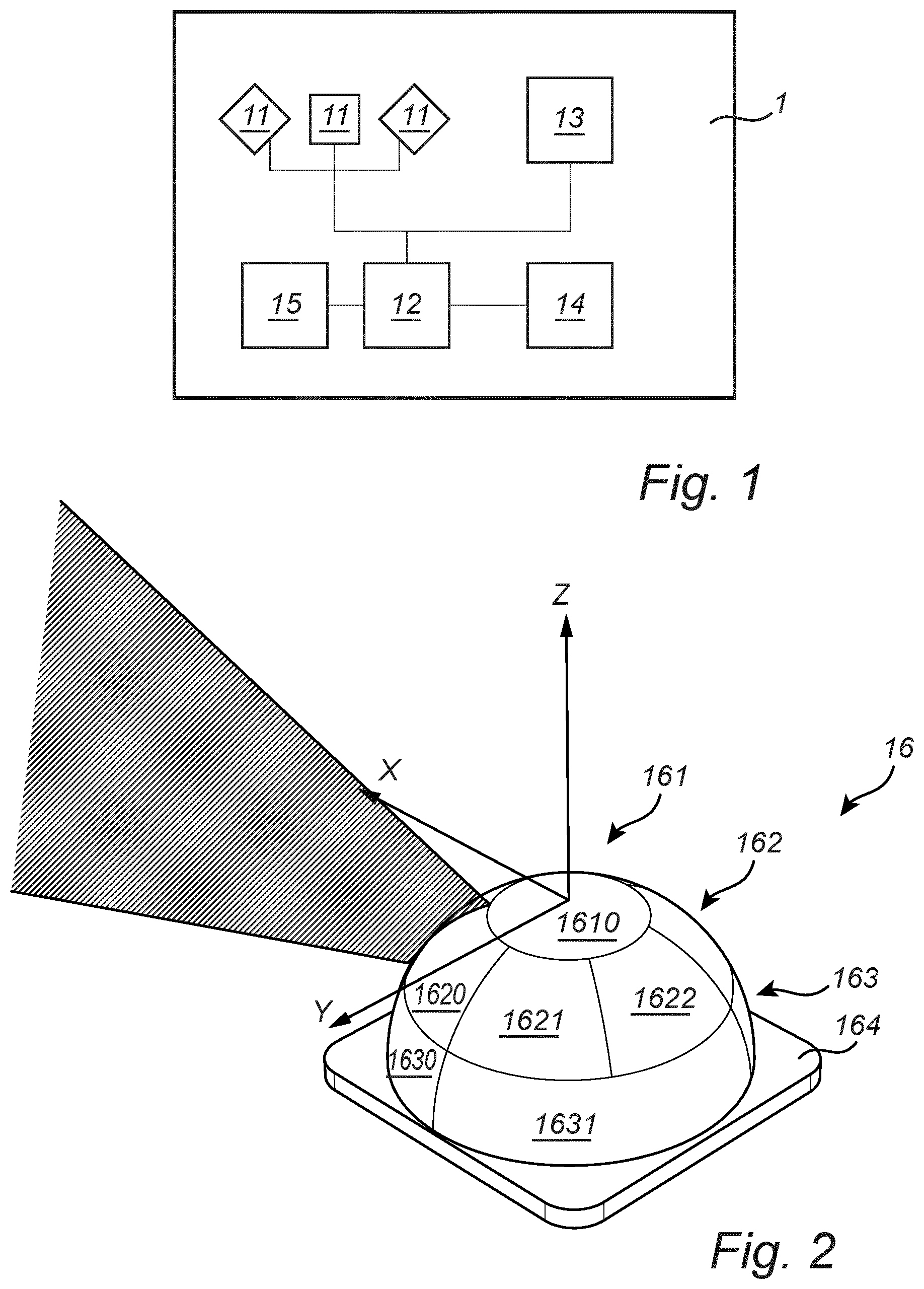 Patent US12562815 Figure 1 – Energy efficient optical wireless communication module