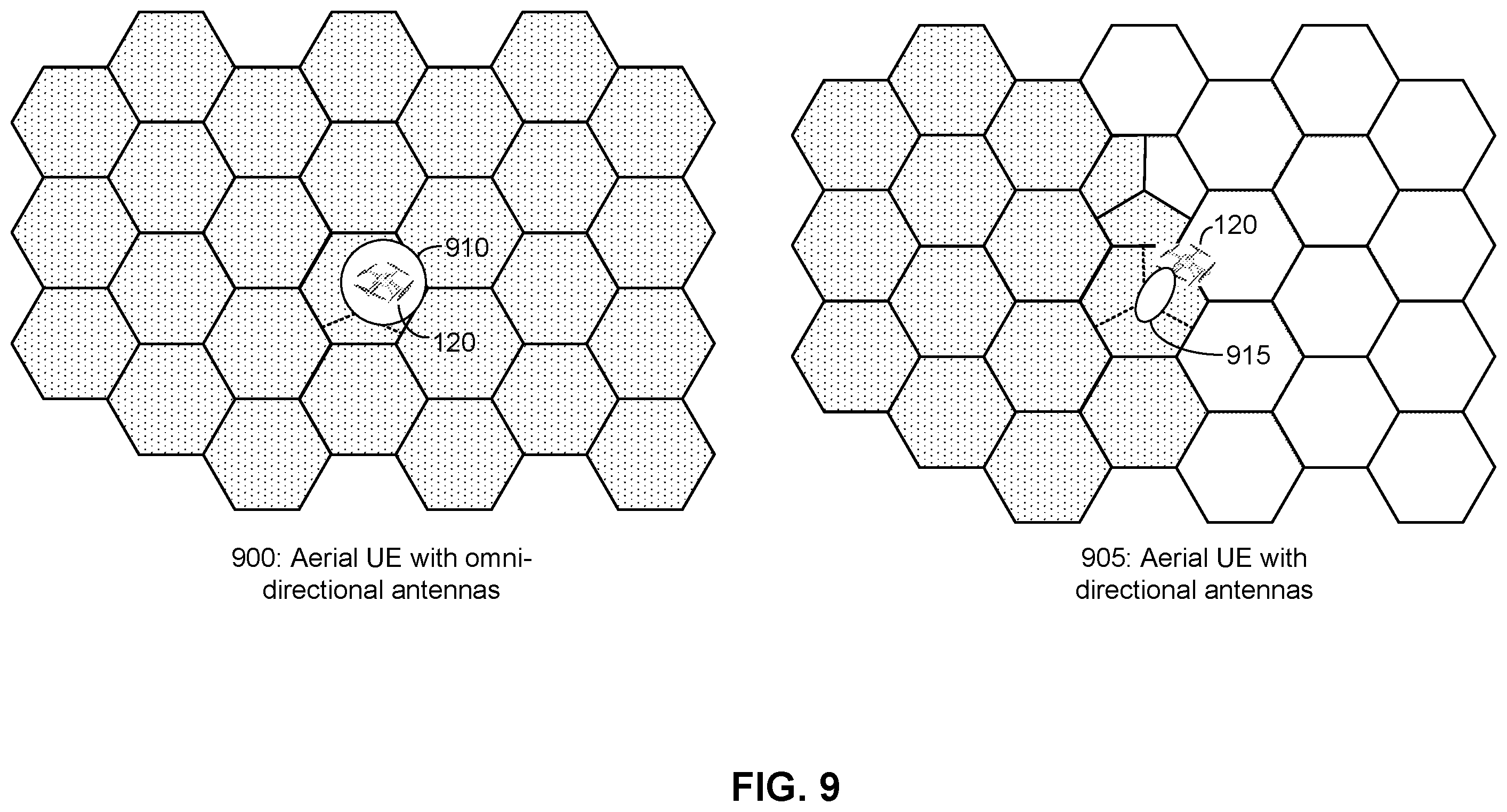 Patent US12562822 Figure 9 – User equipment measurement and reporting
