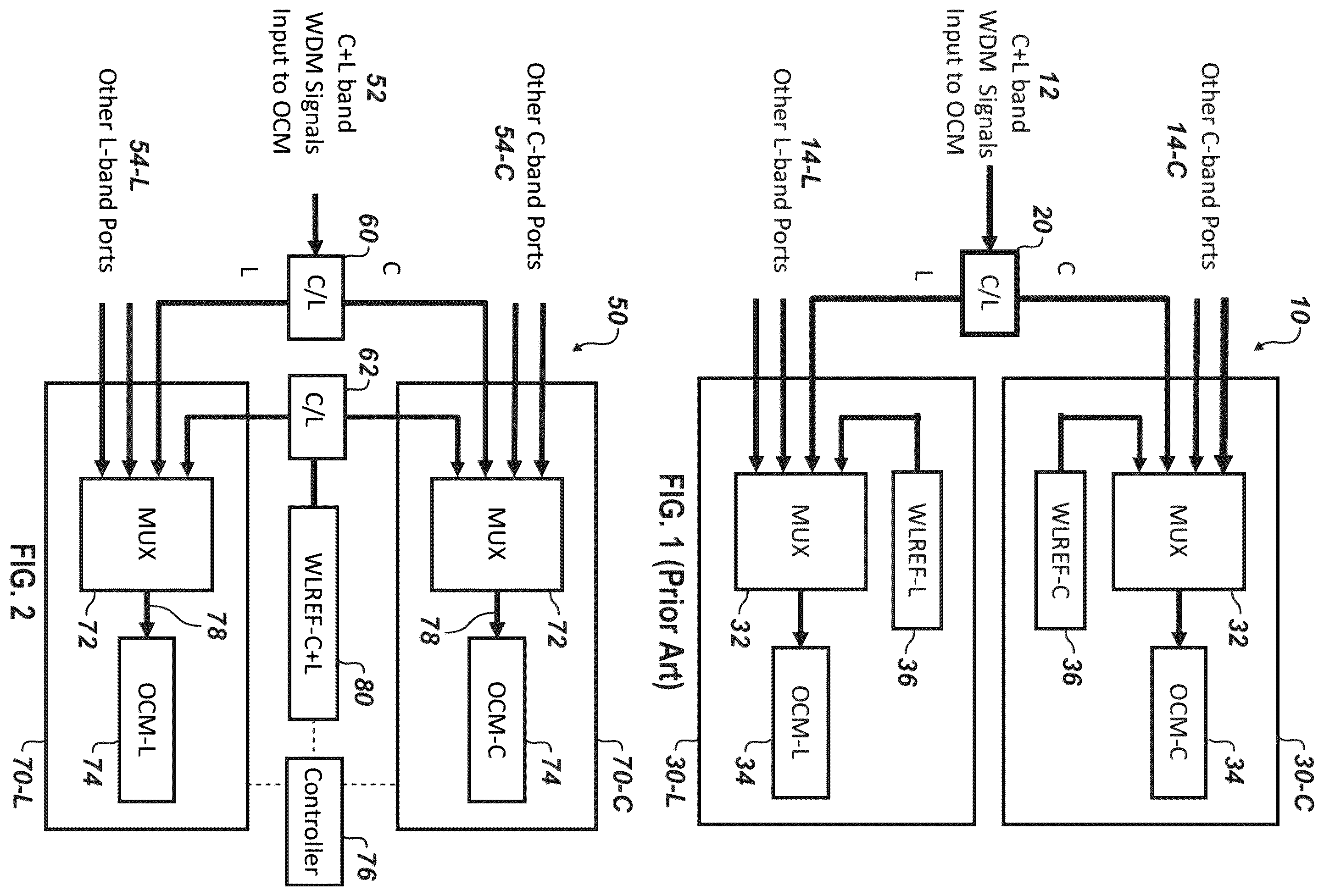 Patent US12562833 — Wavelength-tuned SLED used as optical source for ultra-wideband wavelength reference — Figure 1