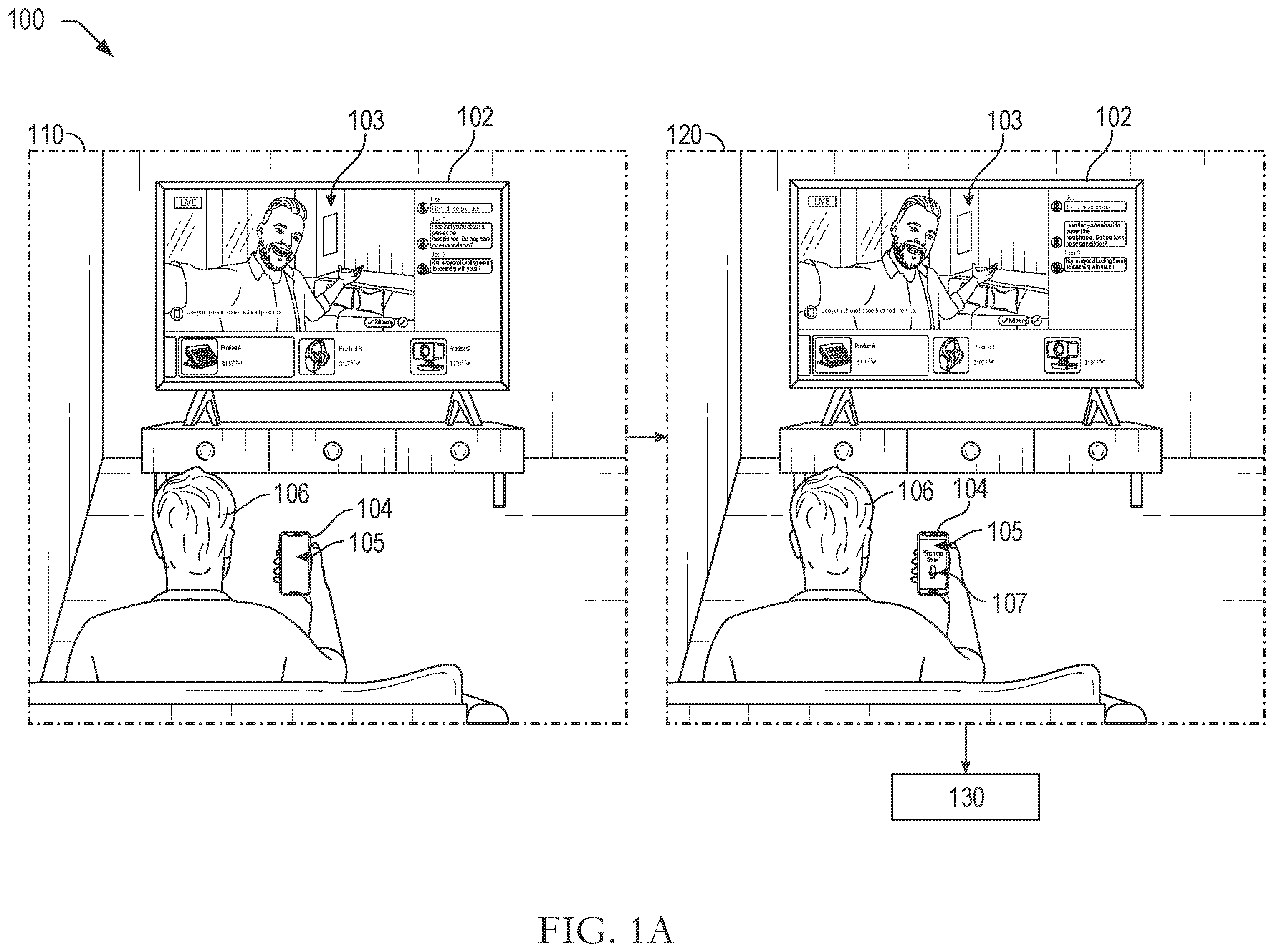 Patent US12562834 Figure 1 – Systems and methods for presenting secondary content