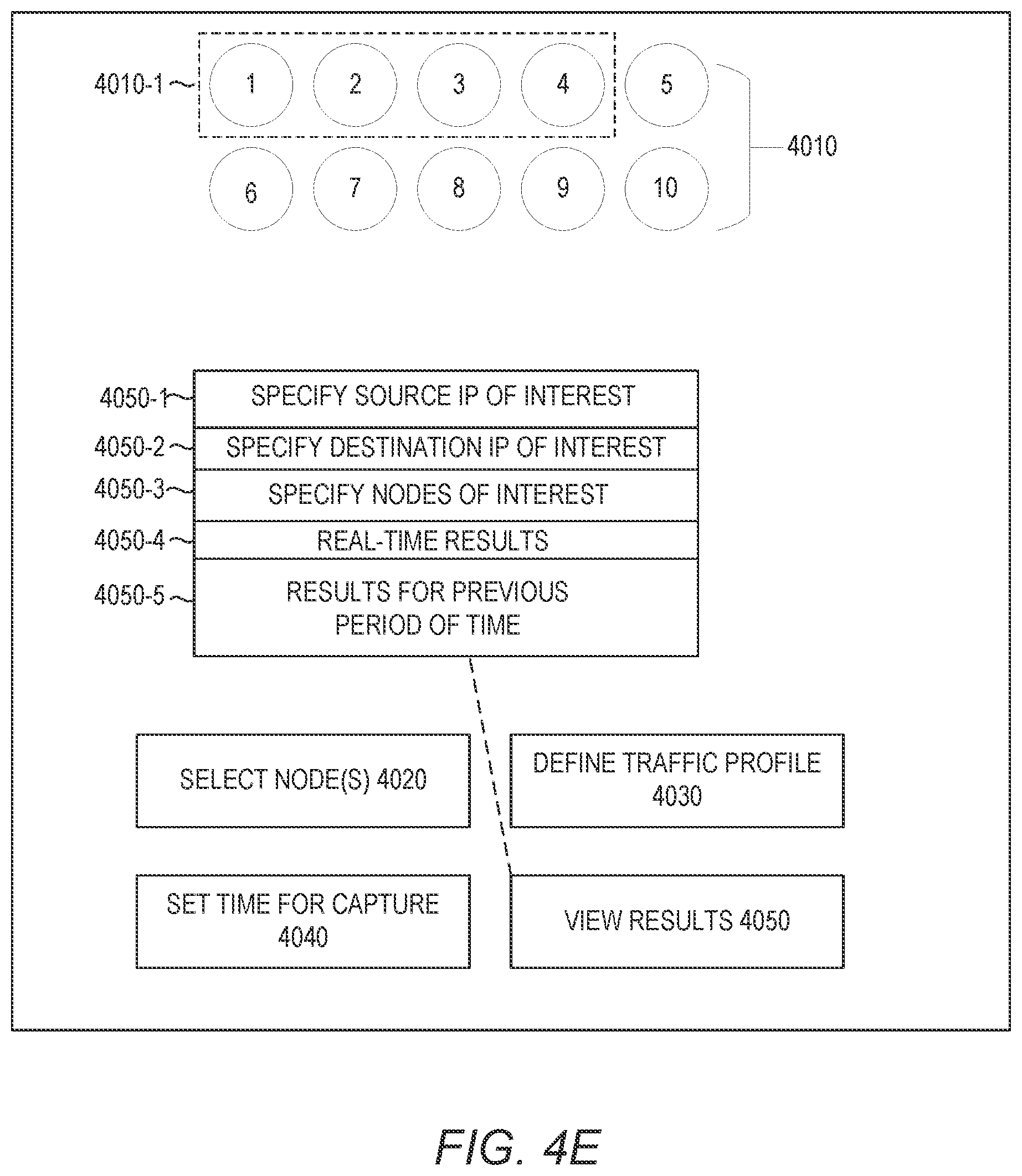 Patent US12562854 Figure 8 – Collecting duplicated packets from a plurality of nodes based on a traffic profile