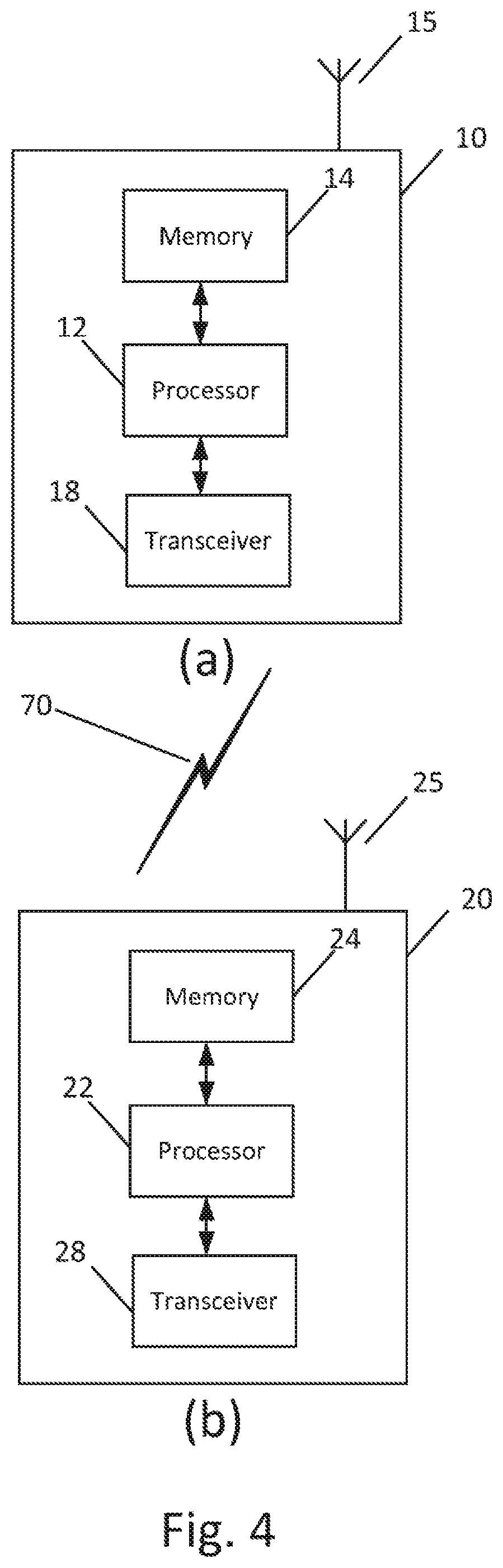 Patent US12562859 Figure 4 – Methods and apparatuses for time and frequency tracking reference signal use in new radio