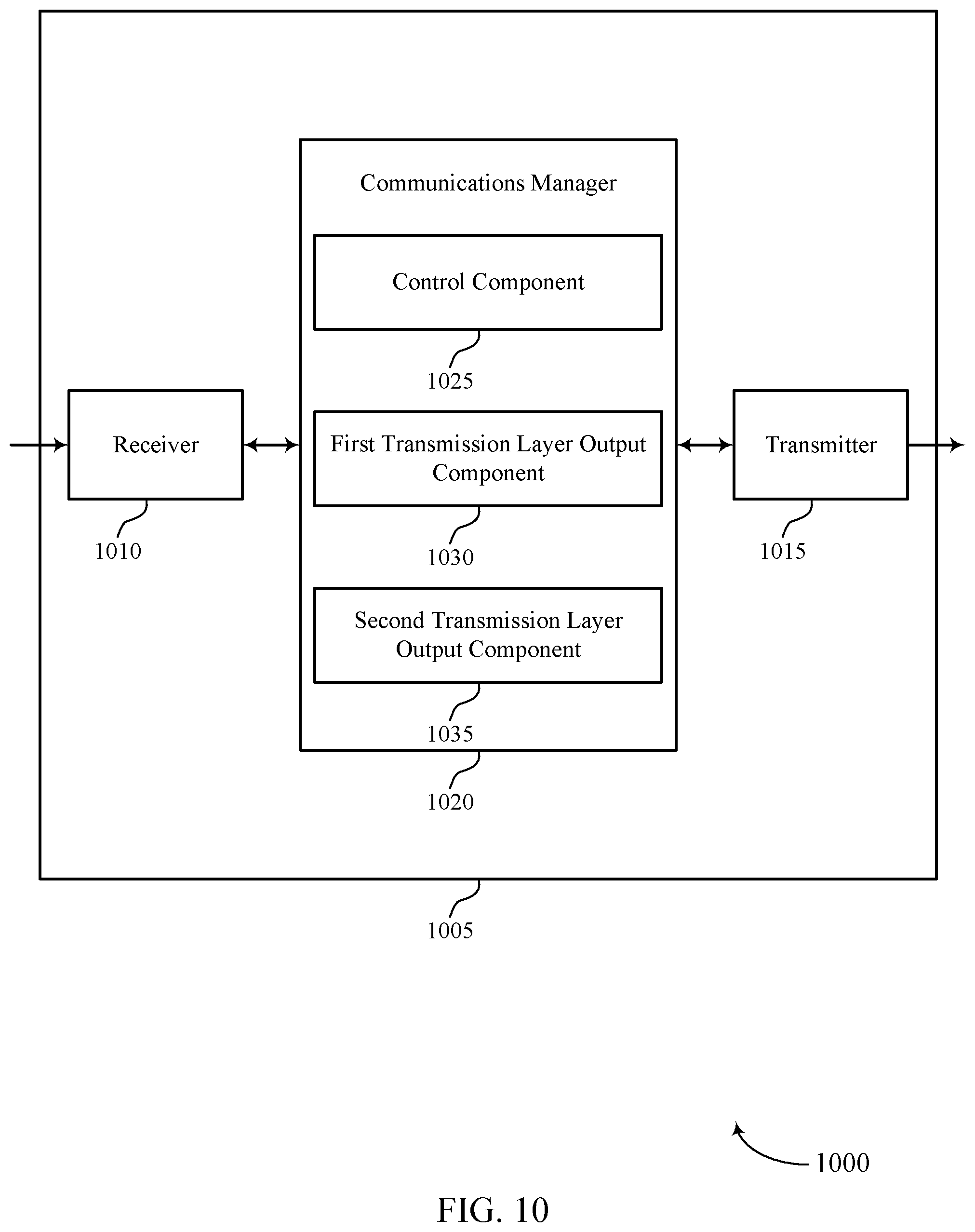 Patent US12562866 Figure 10 – Phase tracking reference signaling and data modulation for multiple layers