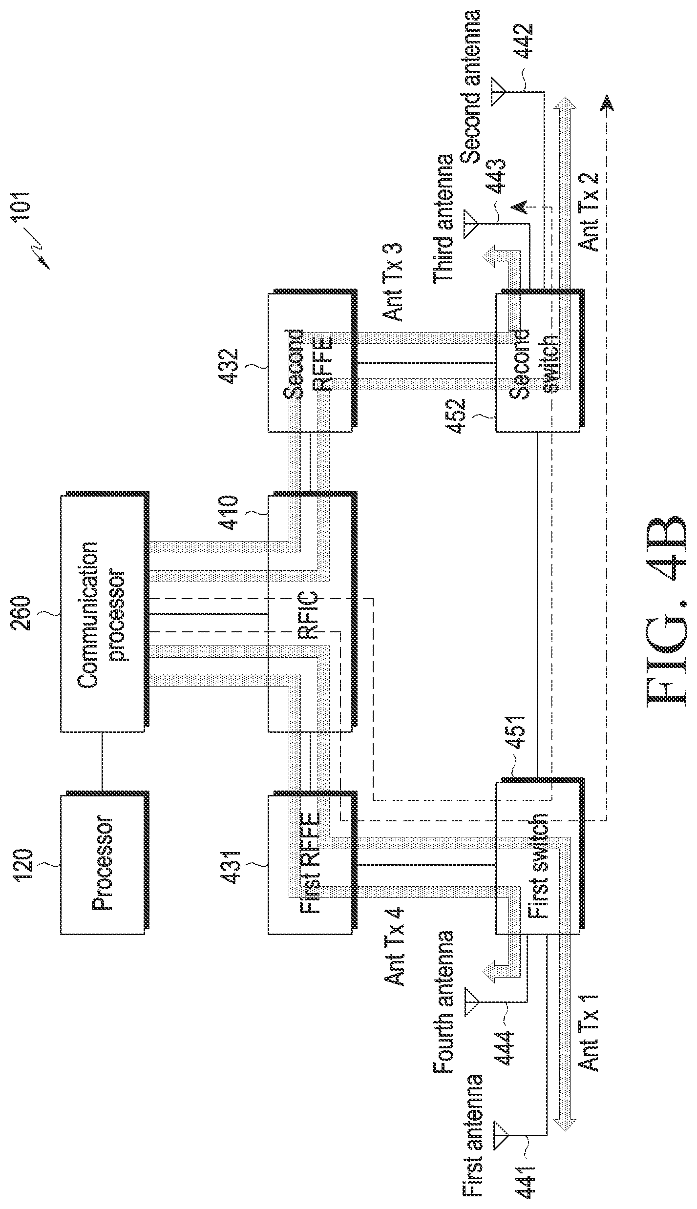 Patent US12562867 Figure 8 – Electronic device and method for transmitting reference signal in electronic device