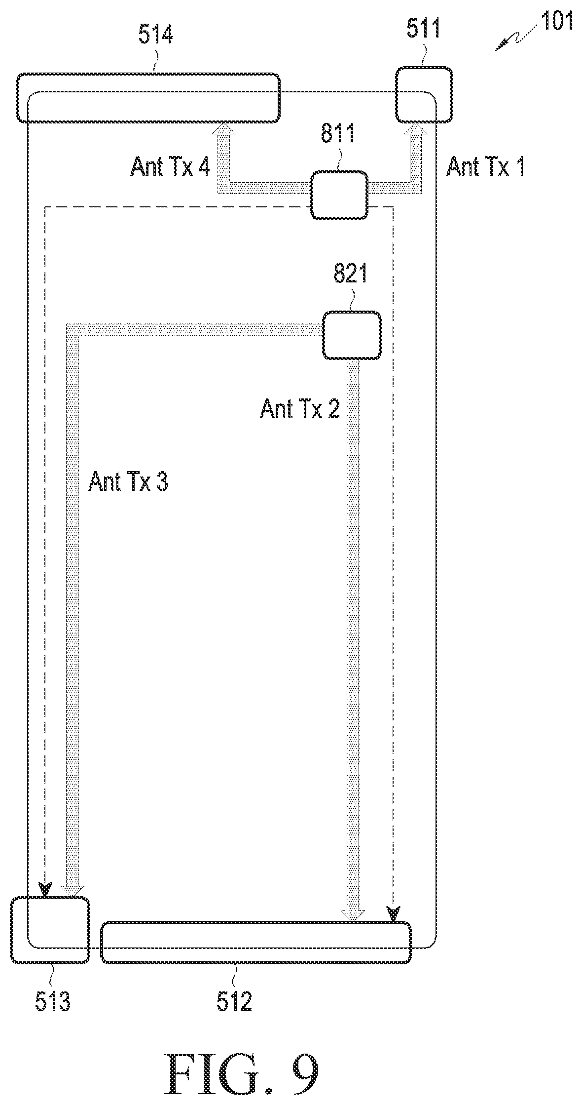 Patent US12562867 Figure 16 – Electronic device and method for transmitting reference signal in electronic device