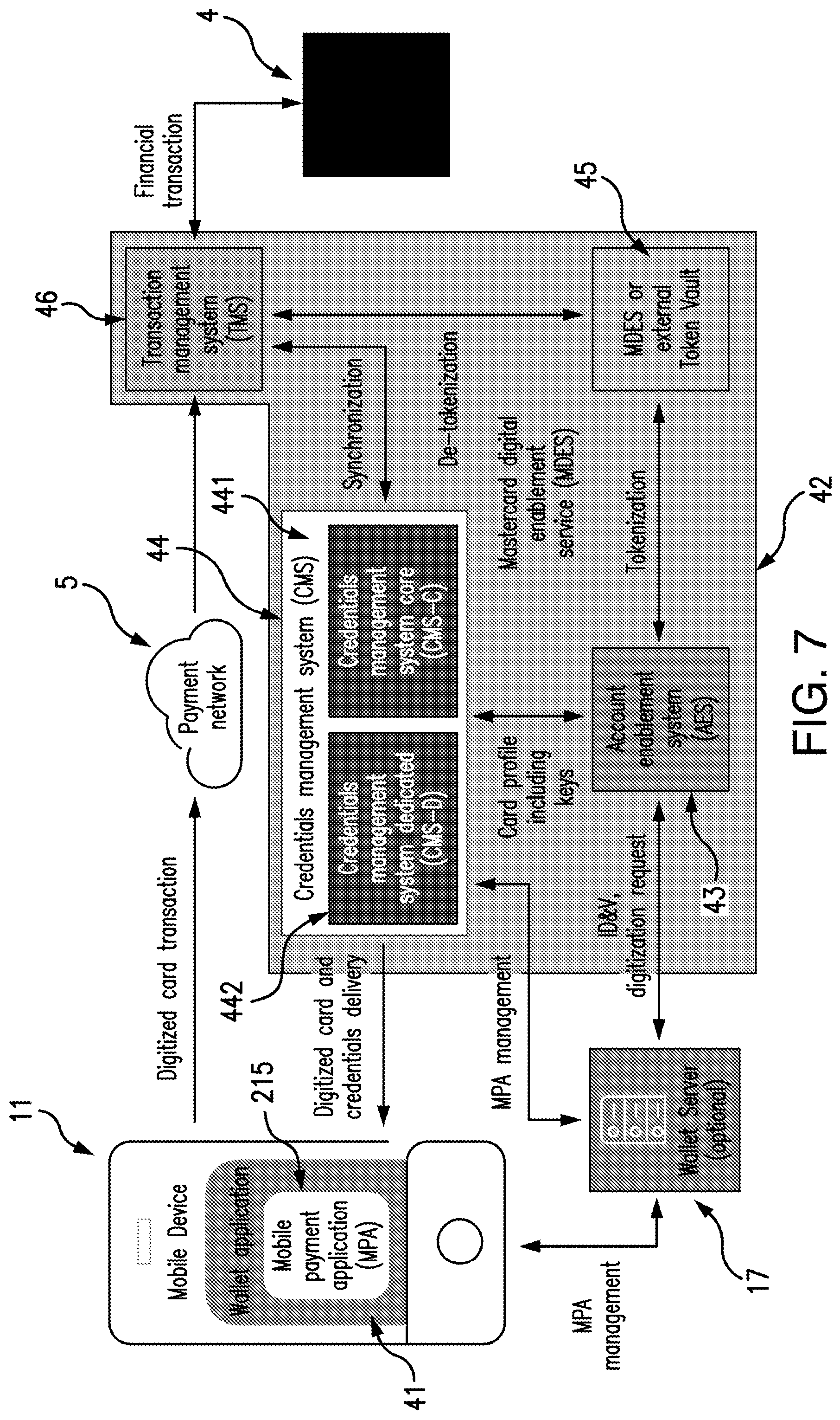 Patent US12562895 Figure 6 – Data management and encryption in a distributed computing system