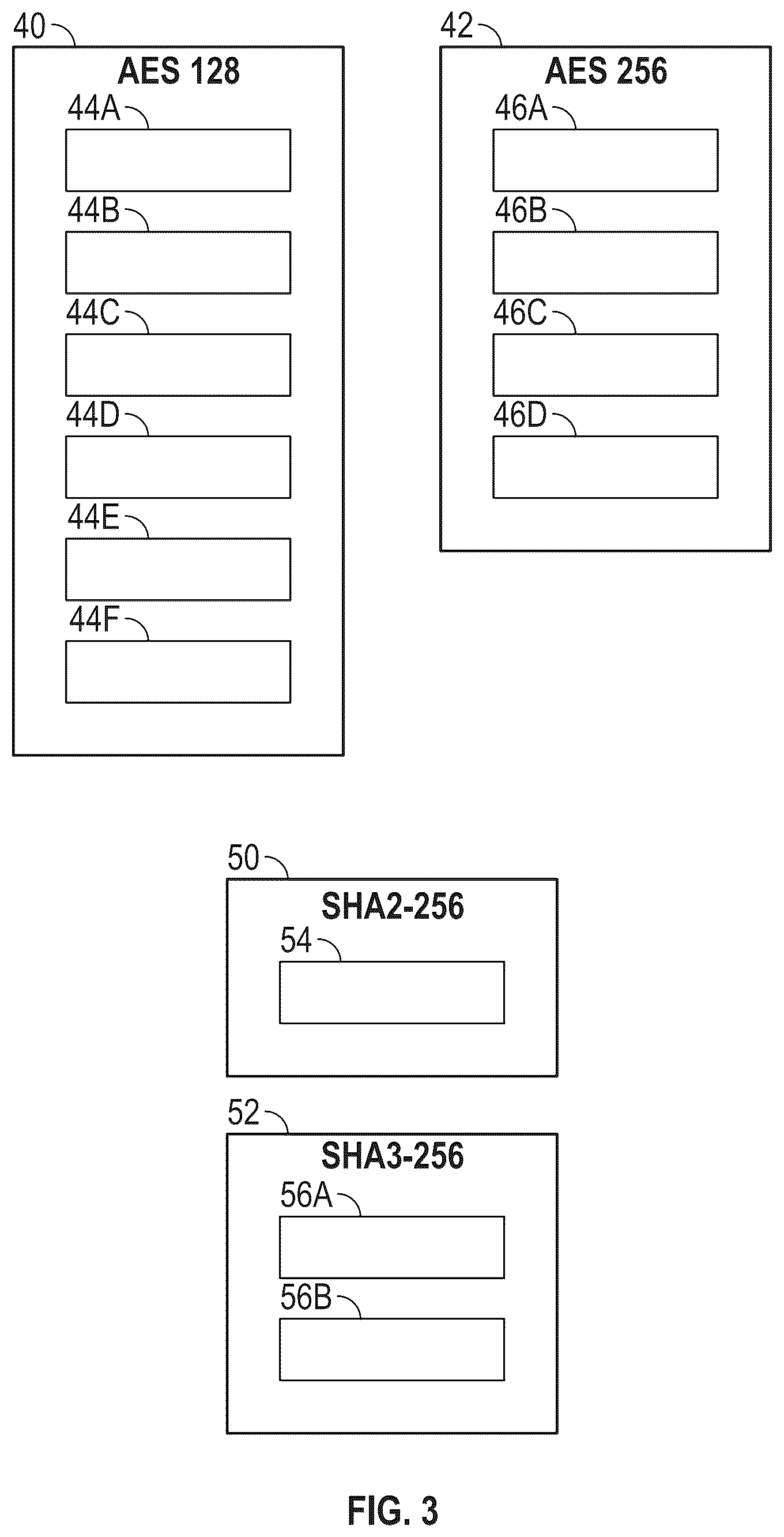 Patent US12562899 Figure 2 – Cryptographic key update system for updating 256-bit cryptographic keys