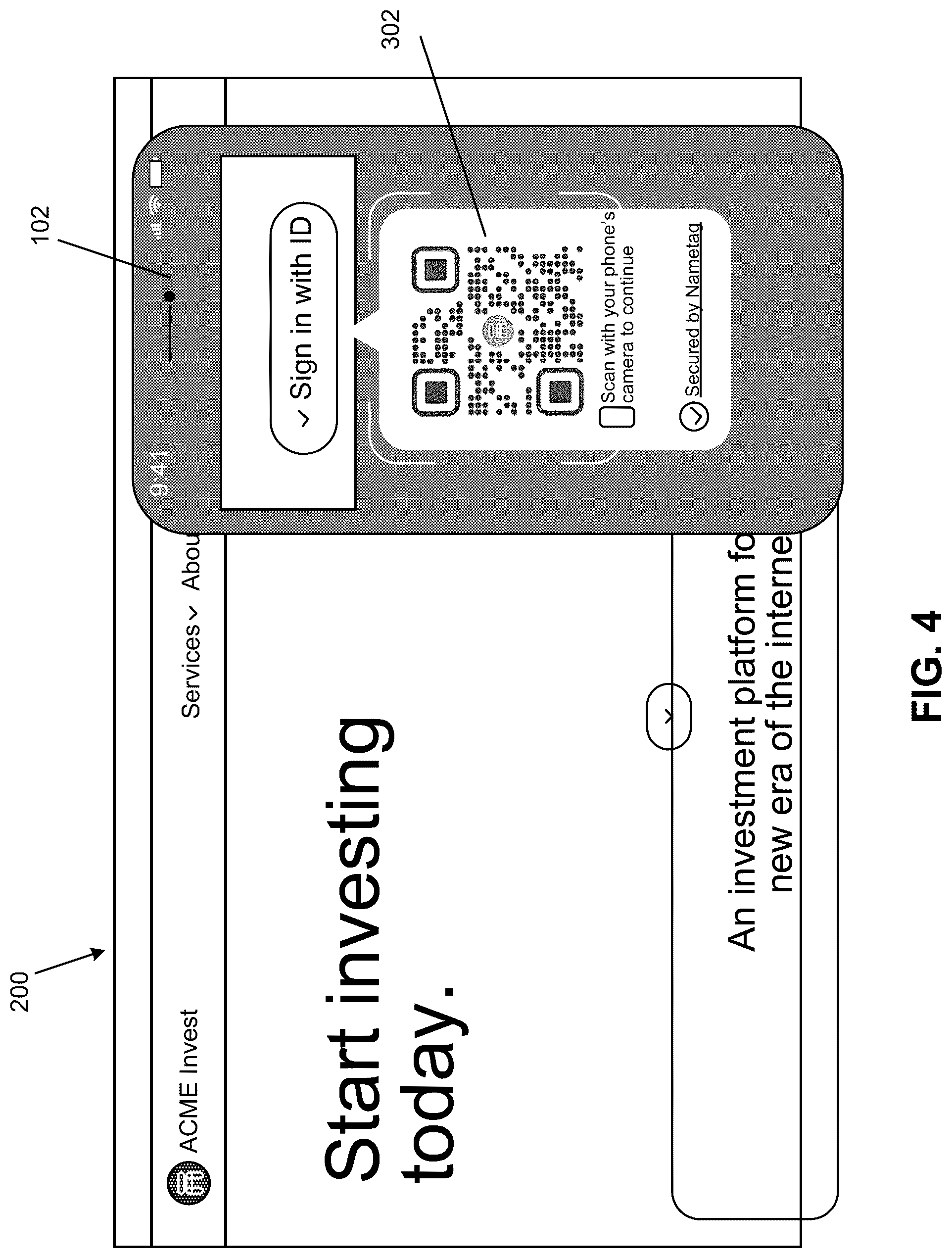 Patent US12562904 Figure 4 – Systems and methods for user verification