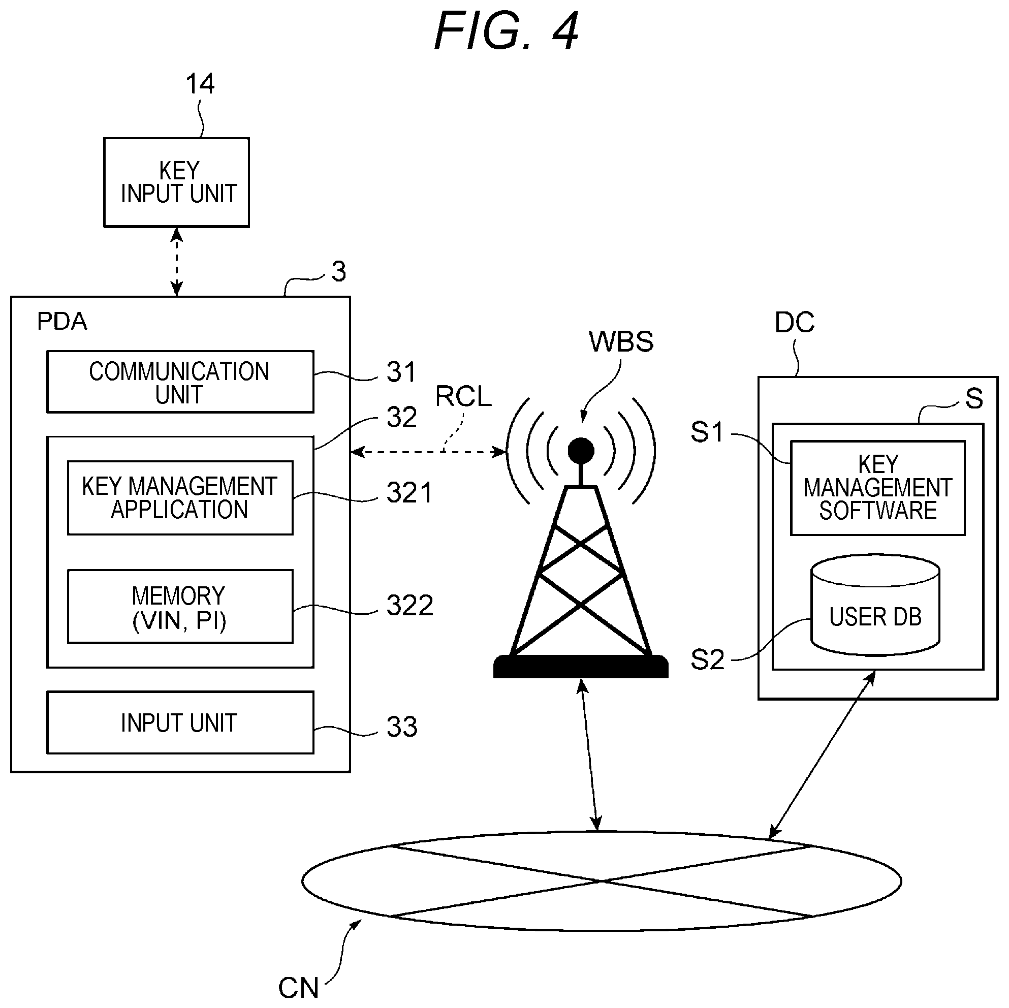 Patent US12562914 Figure 4 – Information management system
