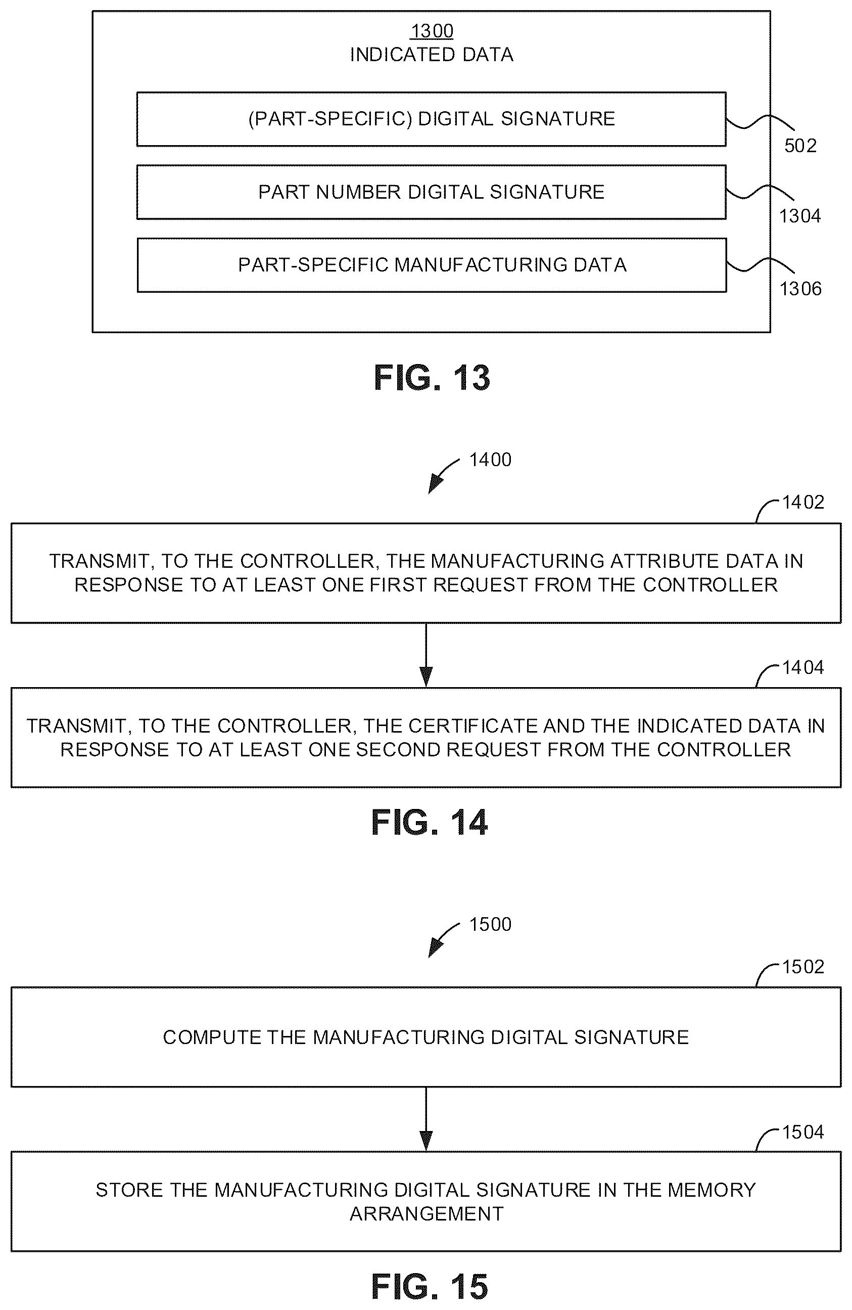 Patent US12562920 Figure 13 – Digital signature