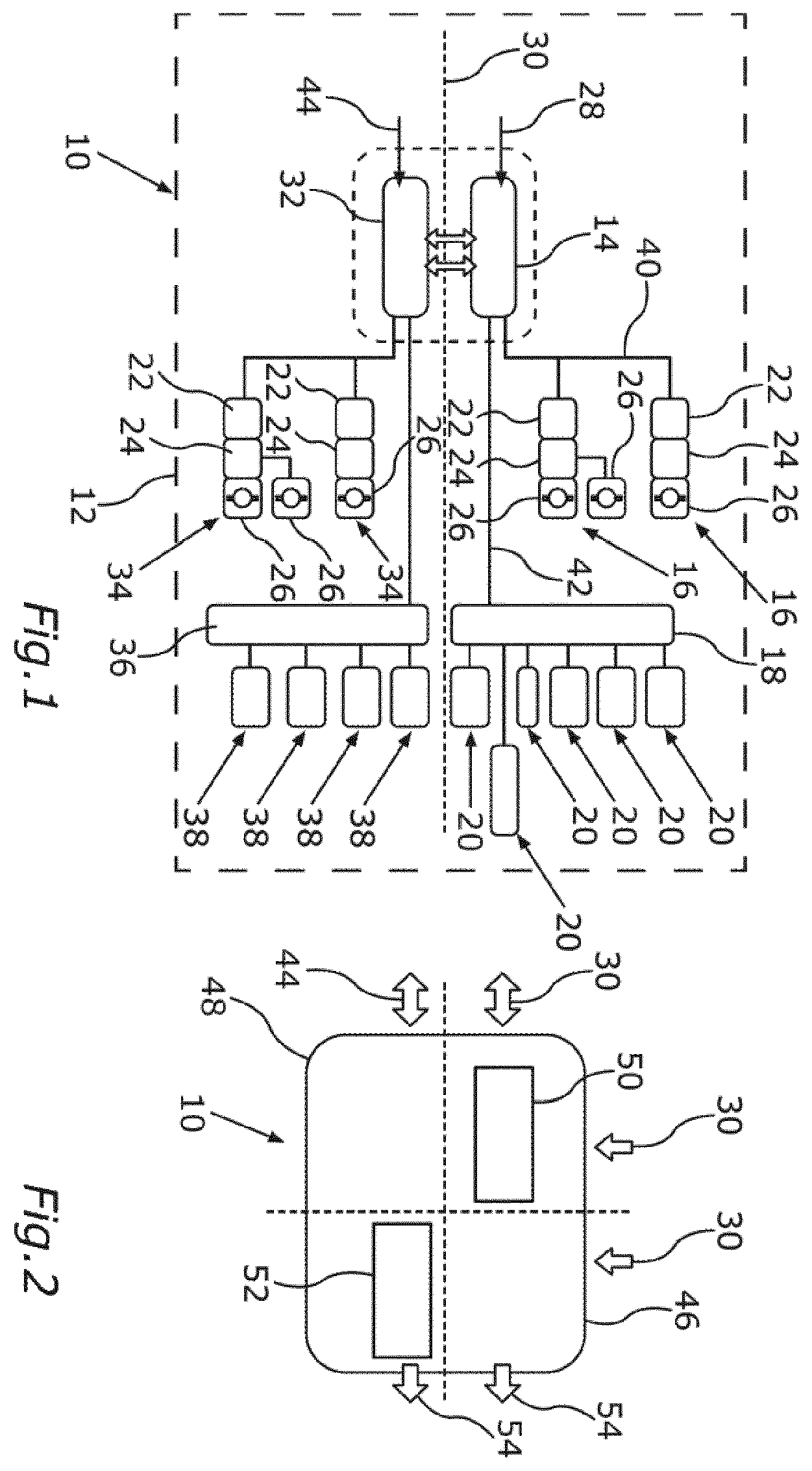 Patent US12562937 — Electric/electronic architecture for a motor vehicle with an electronic computing device and an interface controller, and method — Figure 1