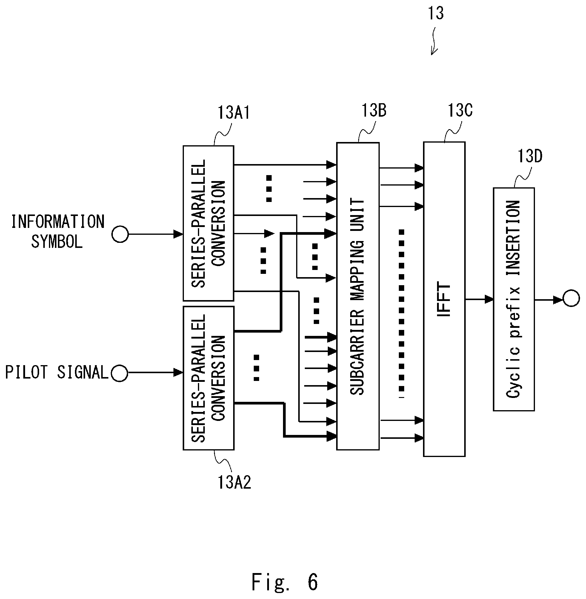 Patent US12562948 Figure 7 – Radio transmission device and radio reception device