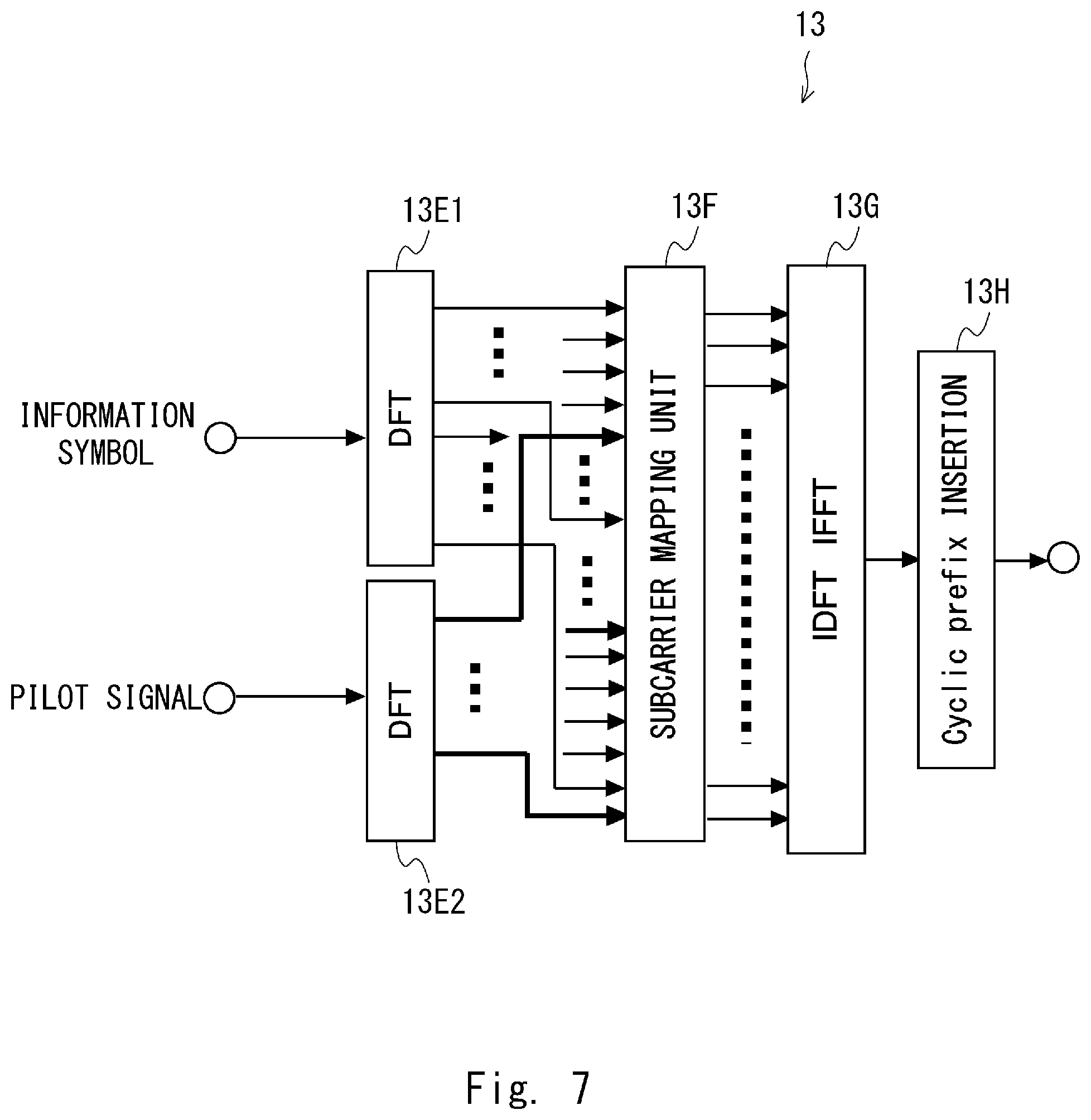 Patent US12562948 Figure 8 – Radio transmission device and radio reception device