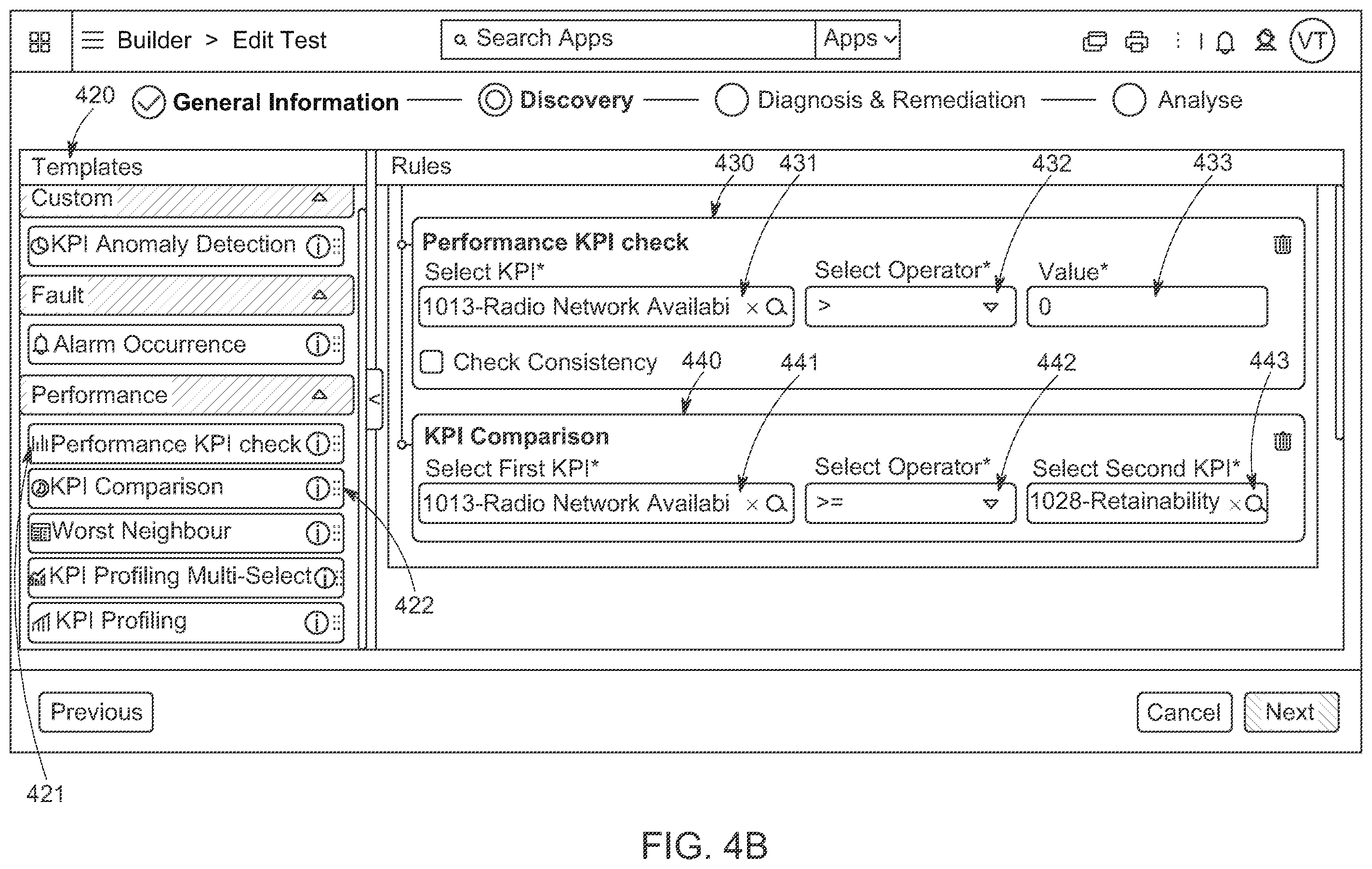 Patent US12562954 Figure 5 – System and method for diagnosis and suppression of root causes of performance requirement failure in a network