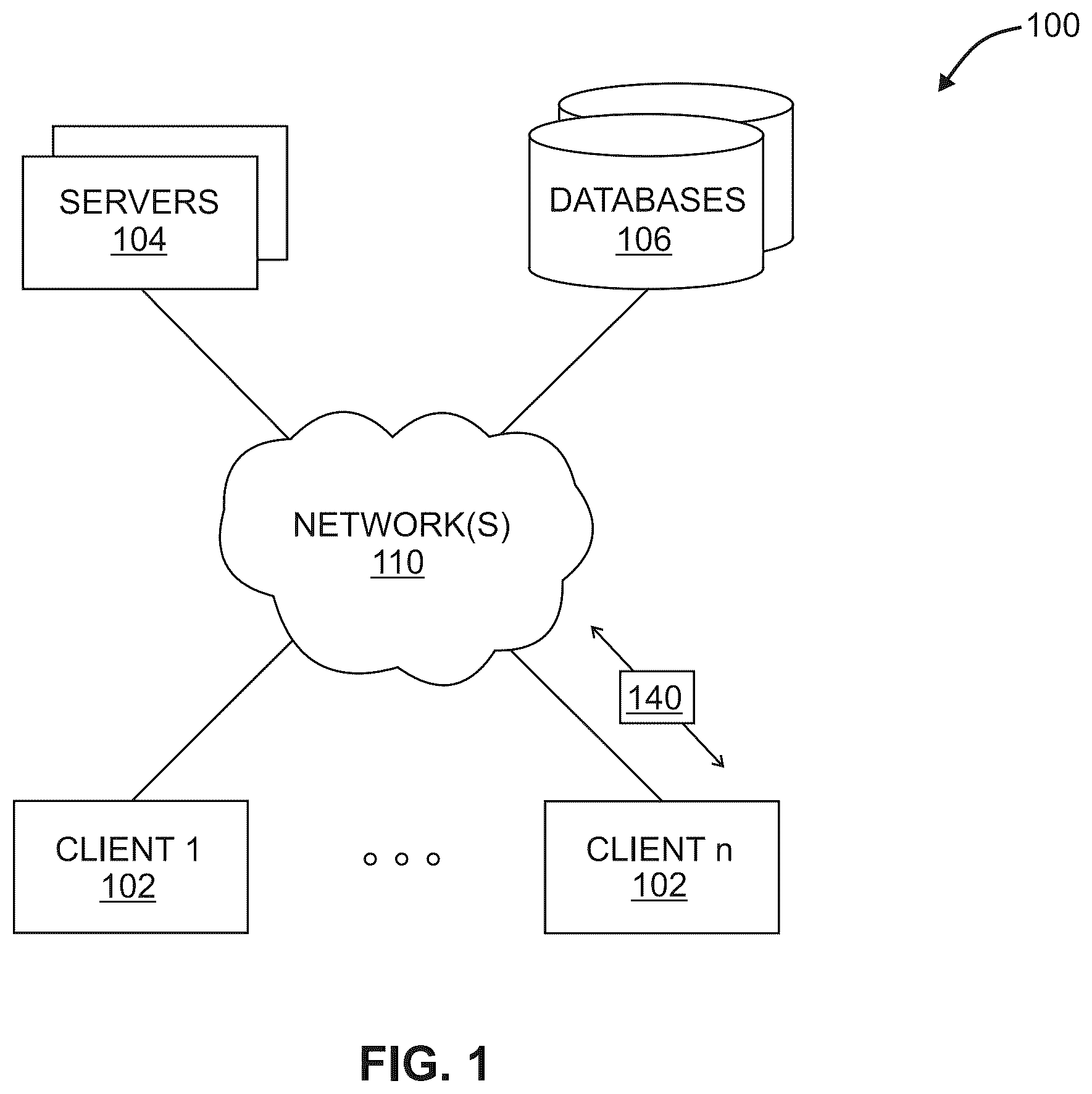 Patent US12562955 — Integrated active network performance monitoring across vantage points — Figure 1