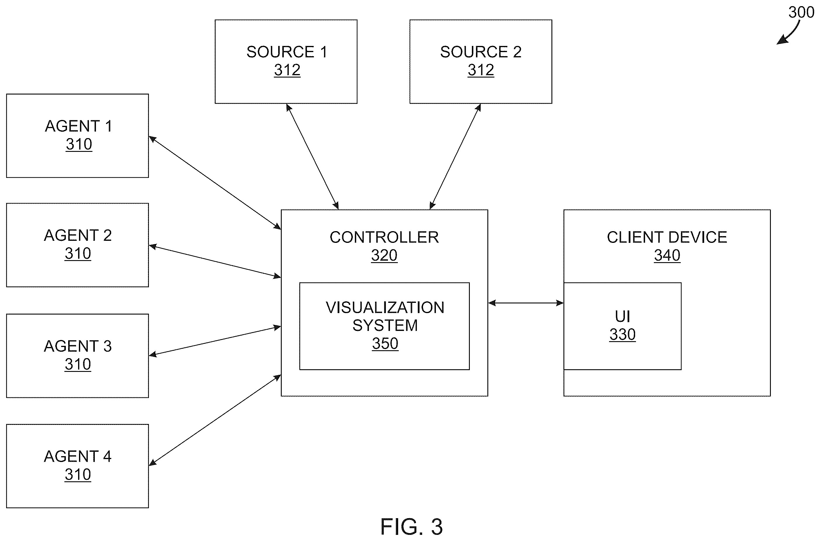 Patent US12562975 Figure 3 – Confidence-based geolocation of network hops from aggregated multi-source data