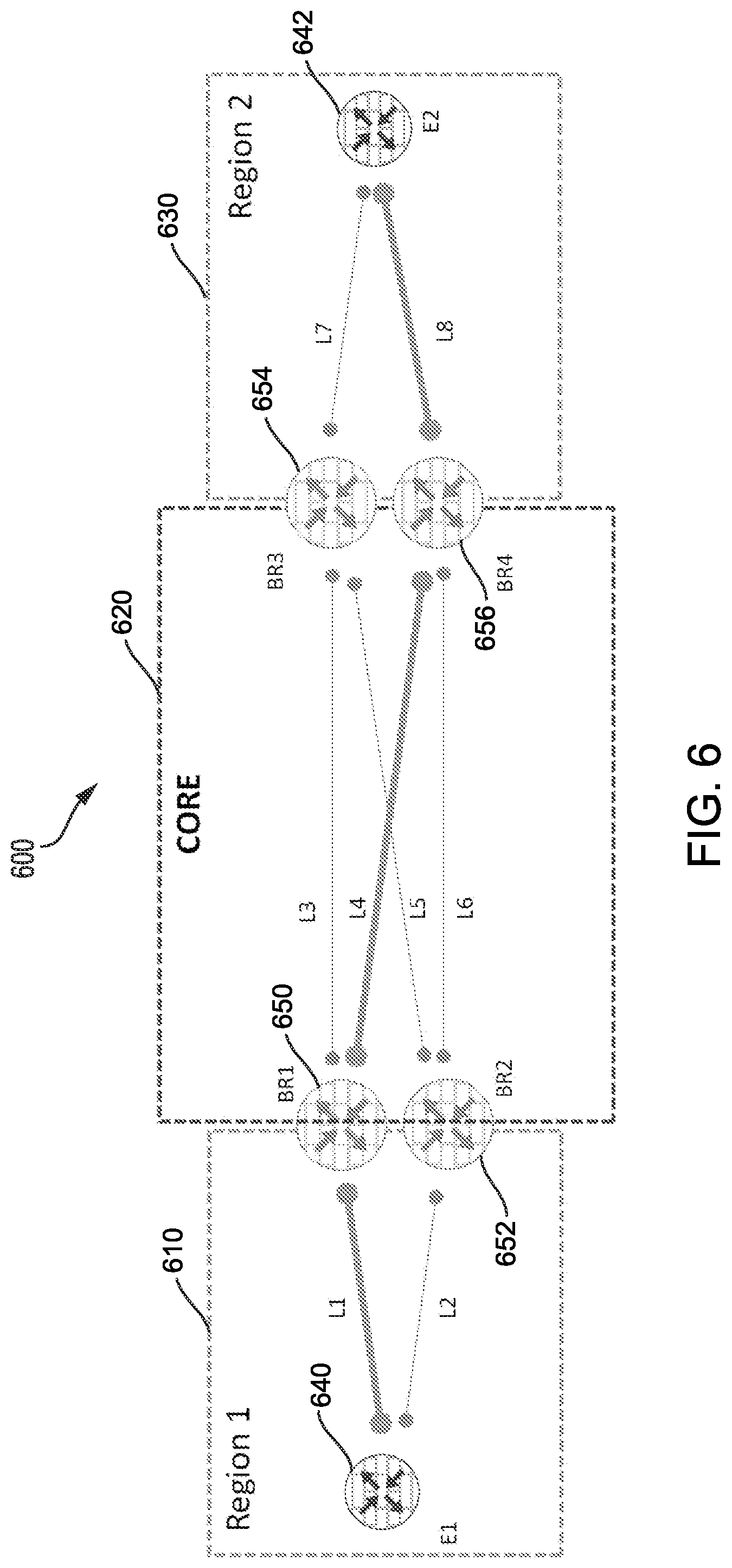 Patent US12562978 Figure 7 – Optimizing application performance in hierarchical SD-WAN