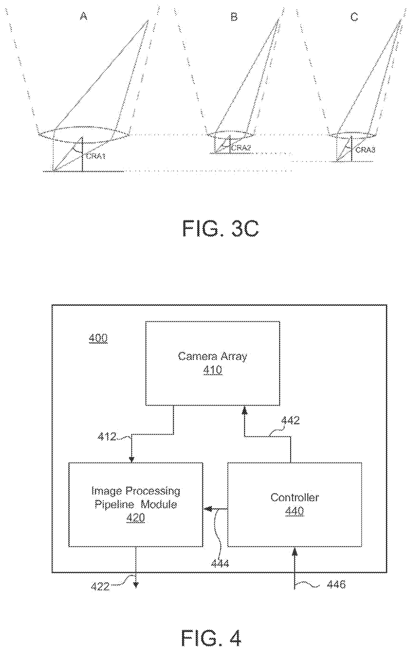 Patent US12563310 Figure 5 – Capturing and processing of images including occlusions focused on an image sensor by a lens stack array