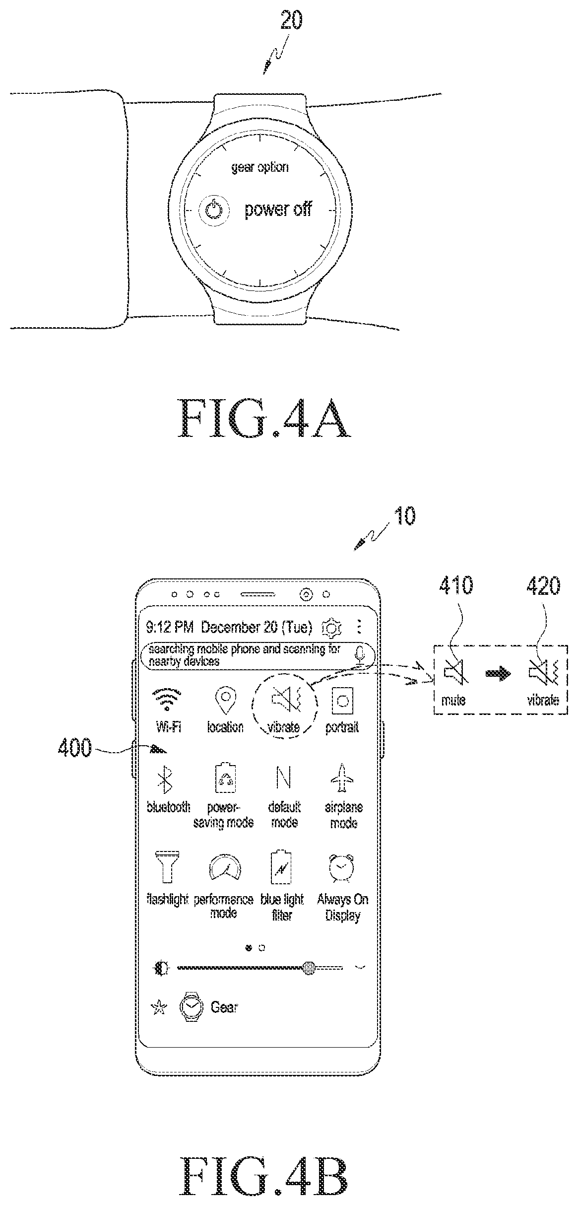 Patent US12563368 Figure 4 – Electronic device and method of controlling electronic device