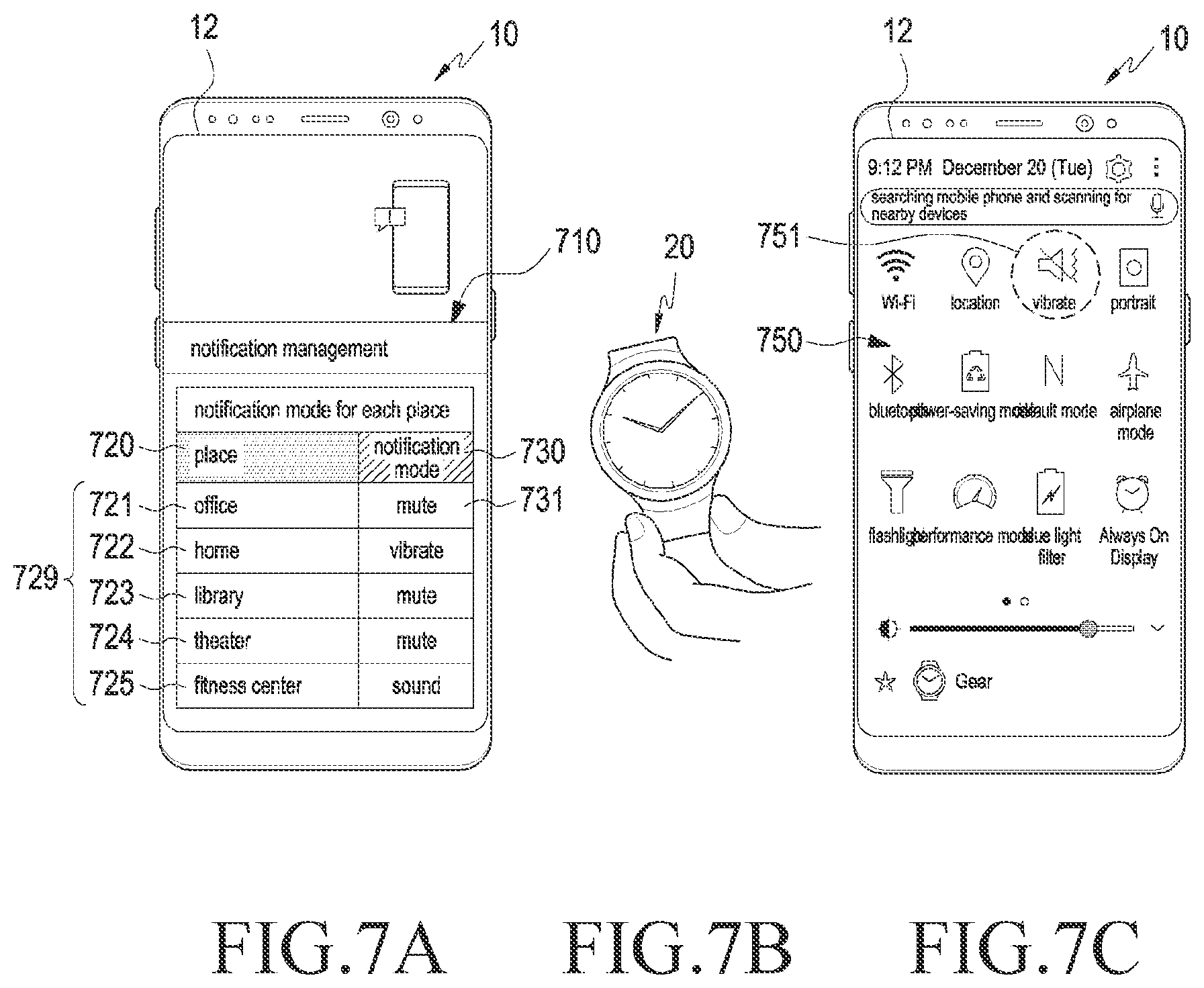 Patent US12563368 Figure 7 – Electronic device and method of controlling electronic device