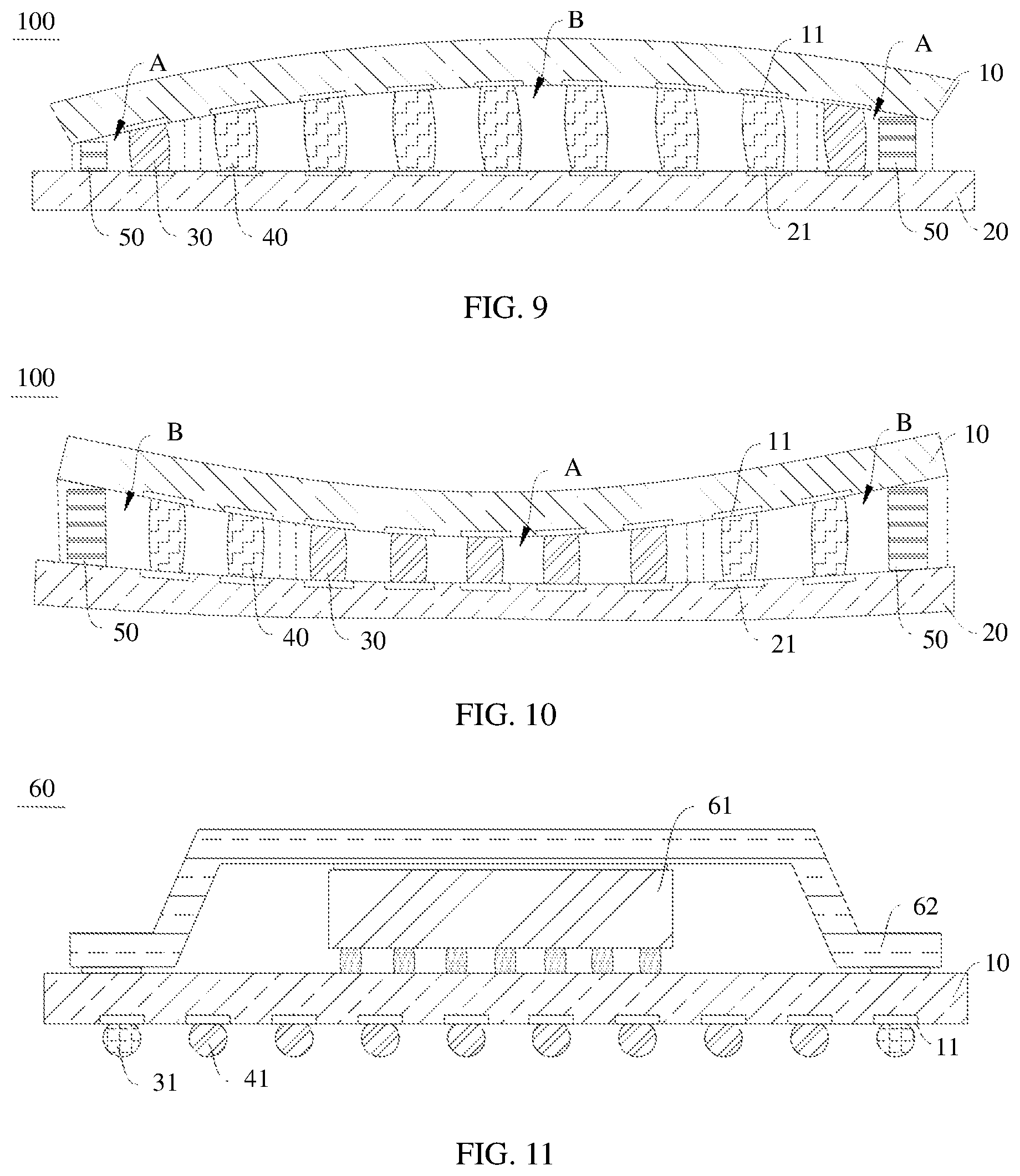 Patent US12563672 Figure 4 – Board-level structure and communication device