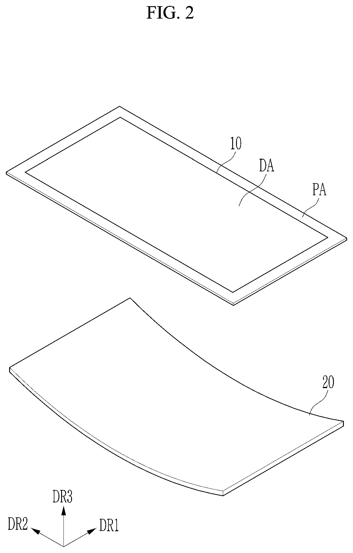 Patent US12563684 Figure 2 – Display device