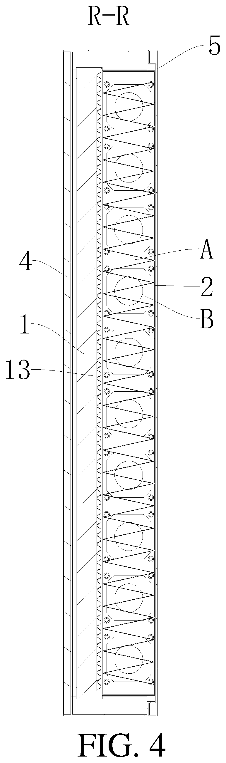 Patent US12563708 Figure 3 – Display cooled by internal and external airflows circulation