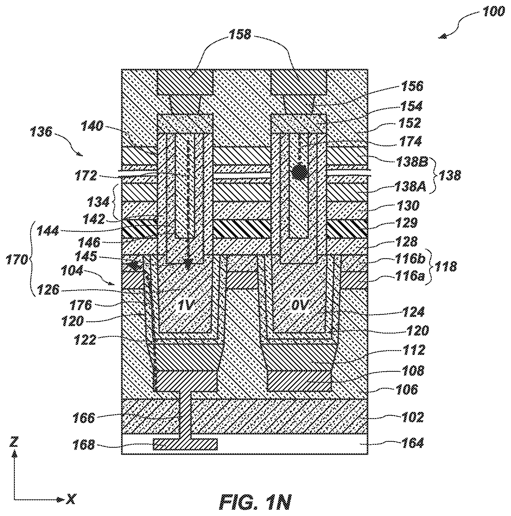 Patent US12563735 Figure 6 – Electronic devices including vertical strings of memory cells, and related memory devices, systems and methods