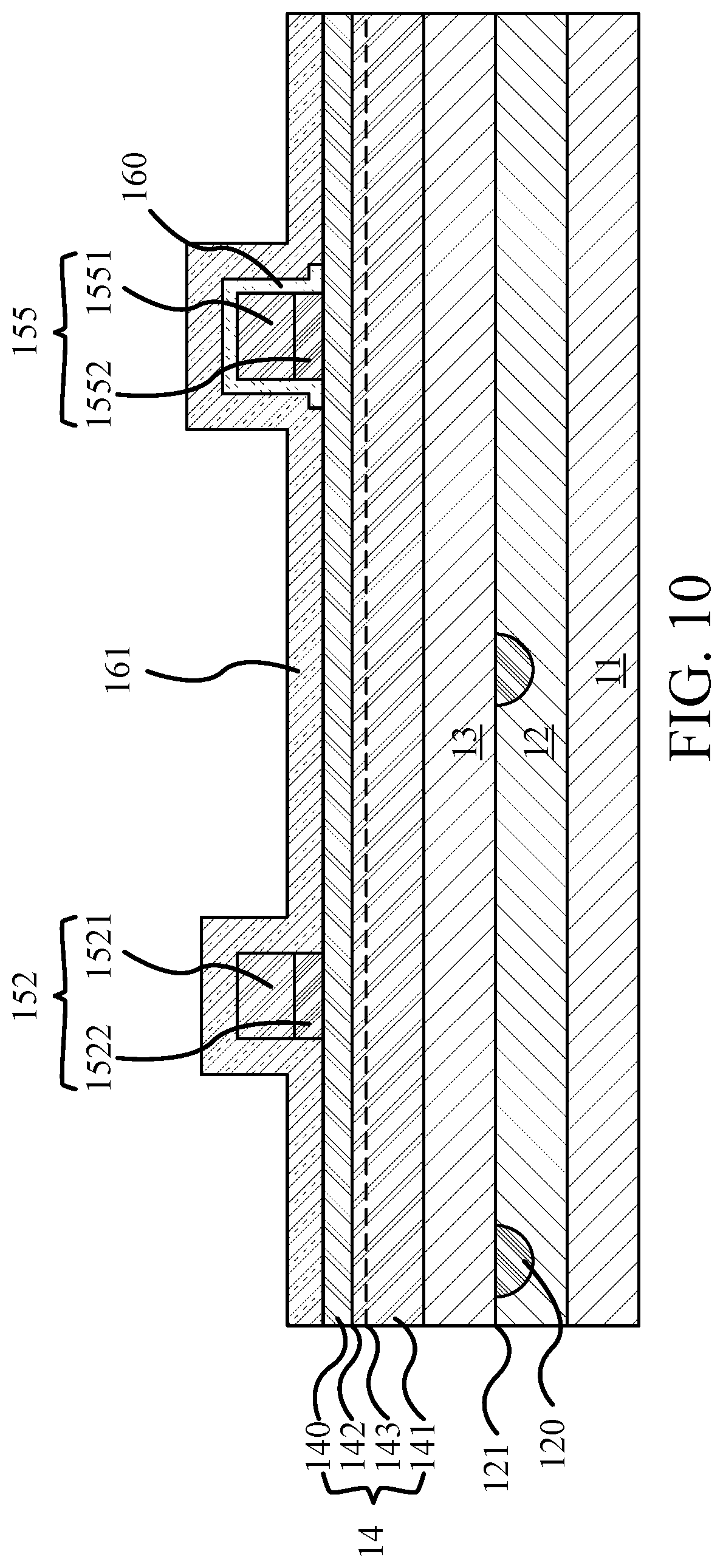 Patent US12563765 Figure 10 – Nitride-based semiconductor circuit and method for manufacturing the same