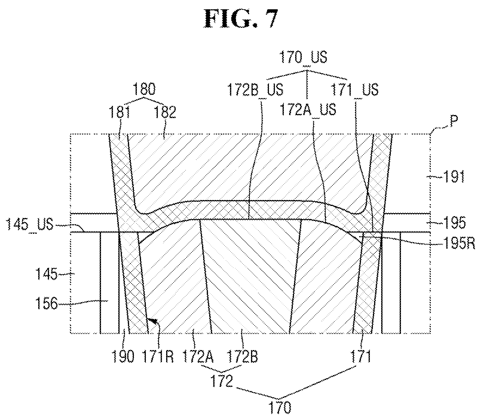 Patent US12563799 Figure 8 – Multi-pattern semiconductor device and method for fabricating same