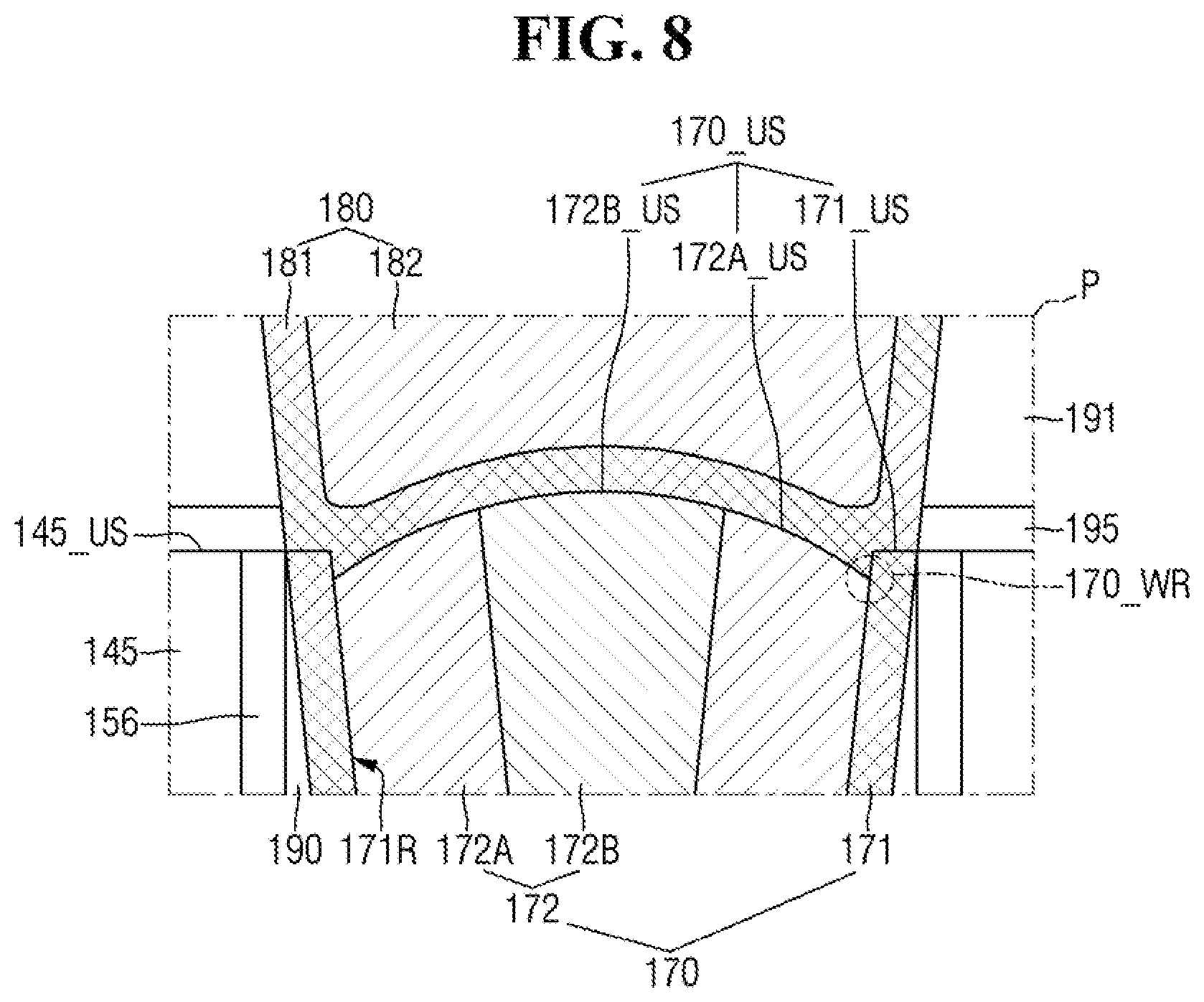 Patent US12563799 Figure 9 – Multi-pattern semiconductor device and method for fabricating same