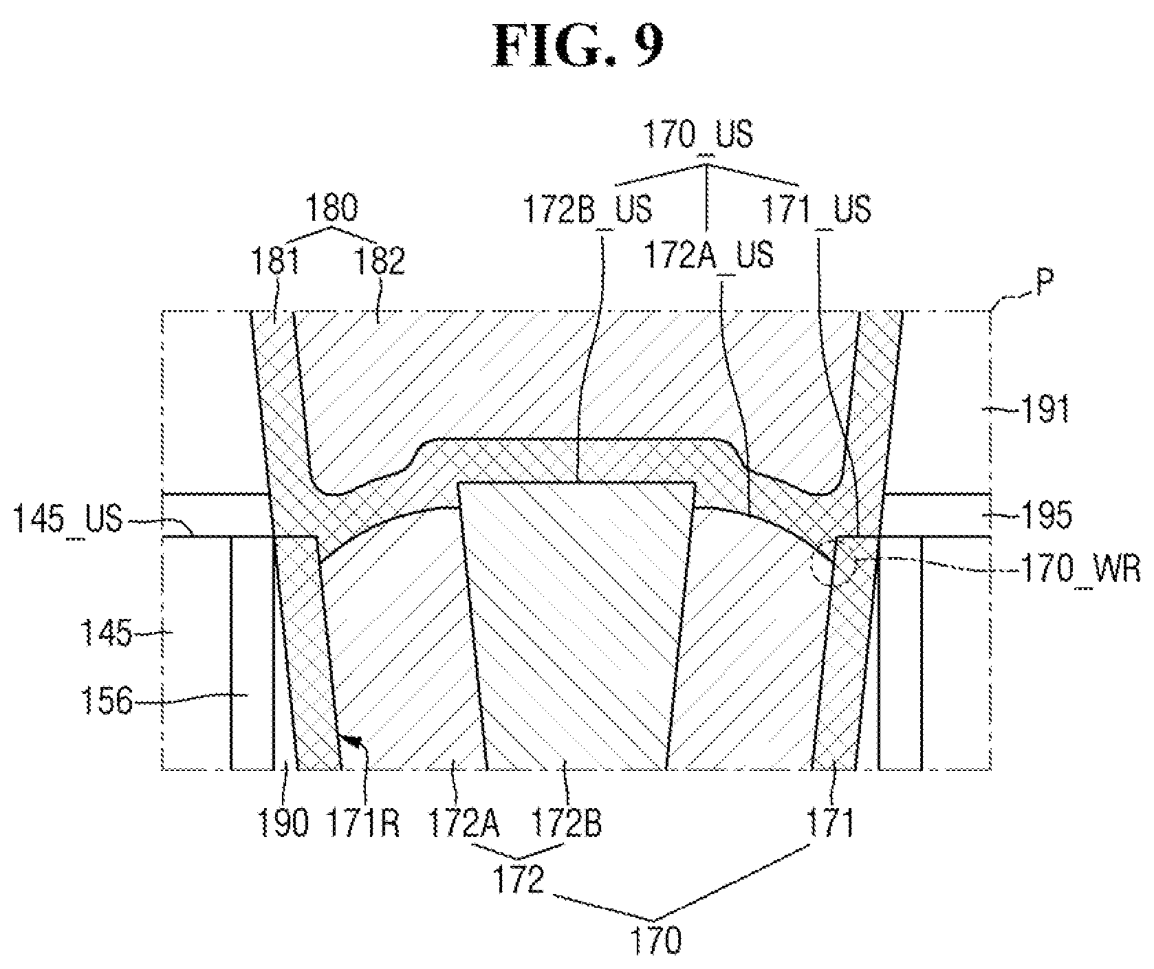 Patent US12563799 Figure 10 – Multi-pattern semiconductor device and method for fabricating same