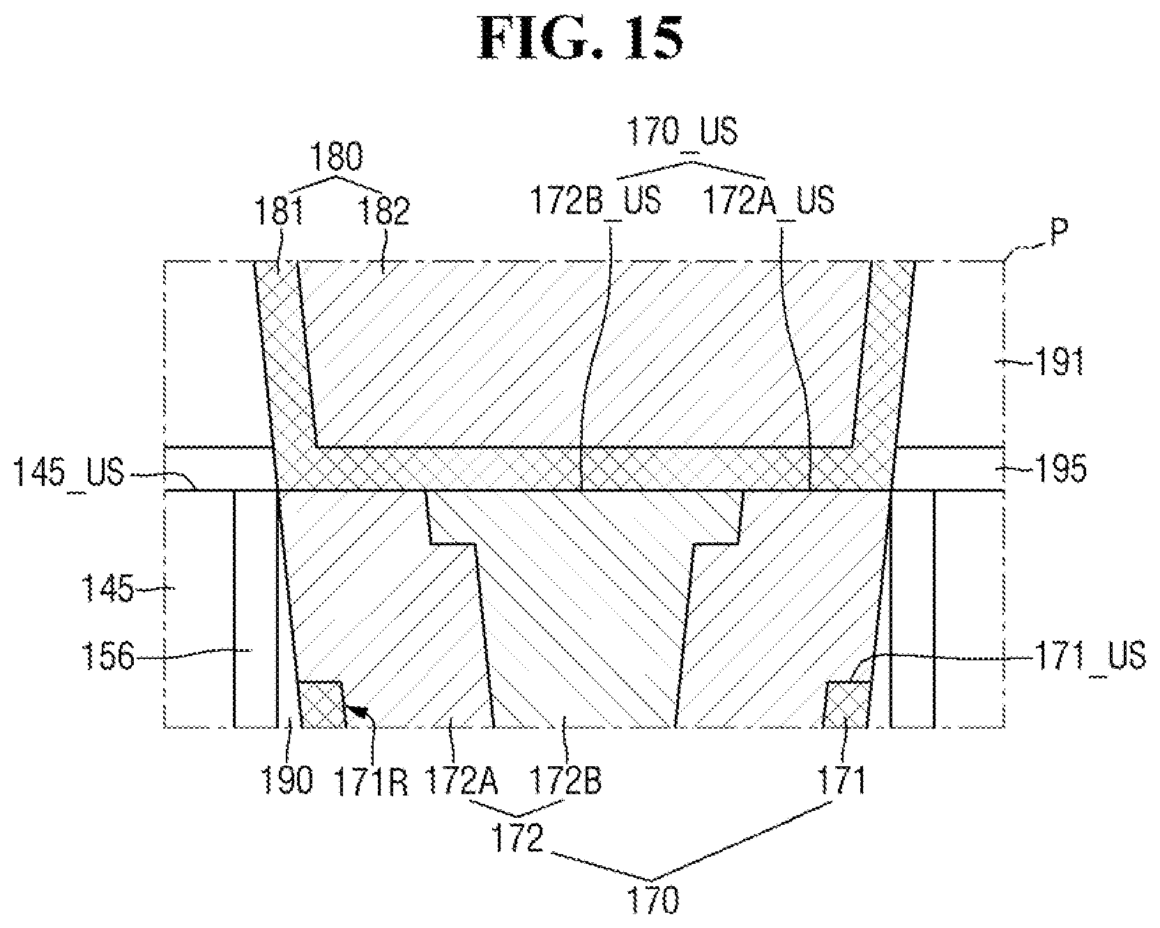 Patent US12563799 Figure 16 – Multi-pattern semiconductor device and method for fabricating same