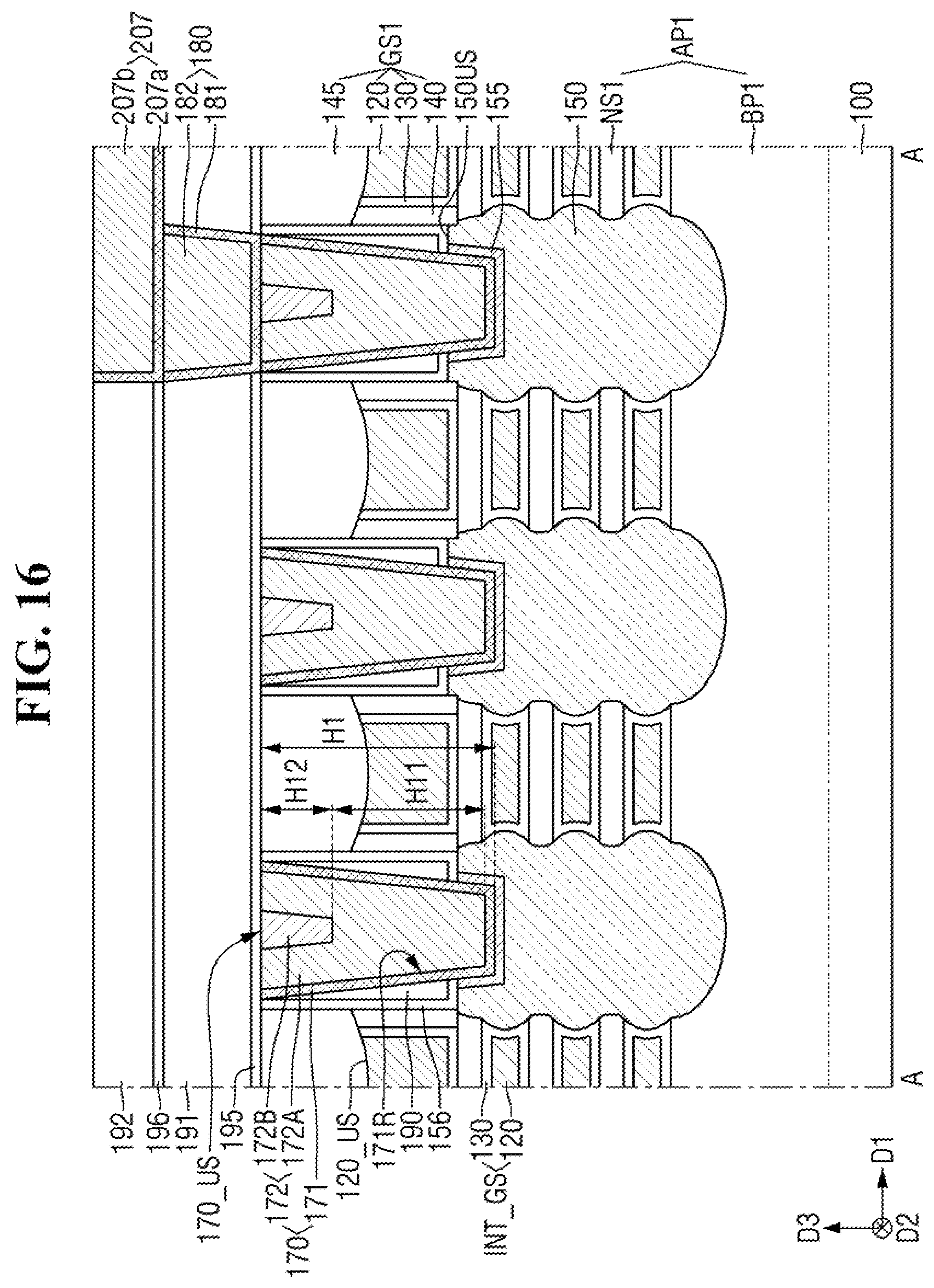 Patent US12563799 Figure 17 – Multi-pattern semiconductor device and method for fabricating same