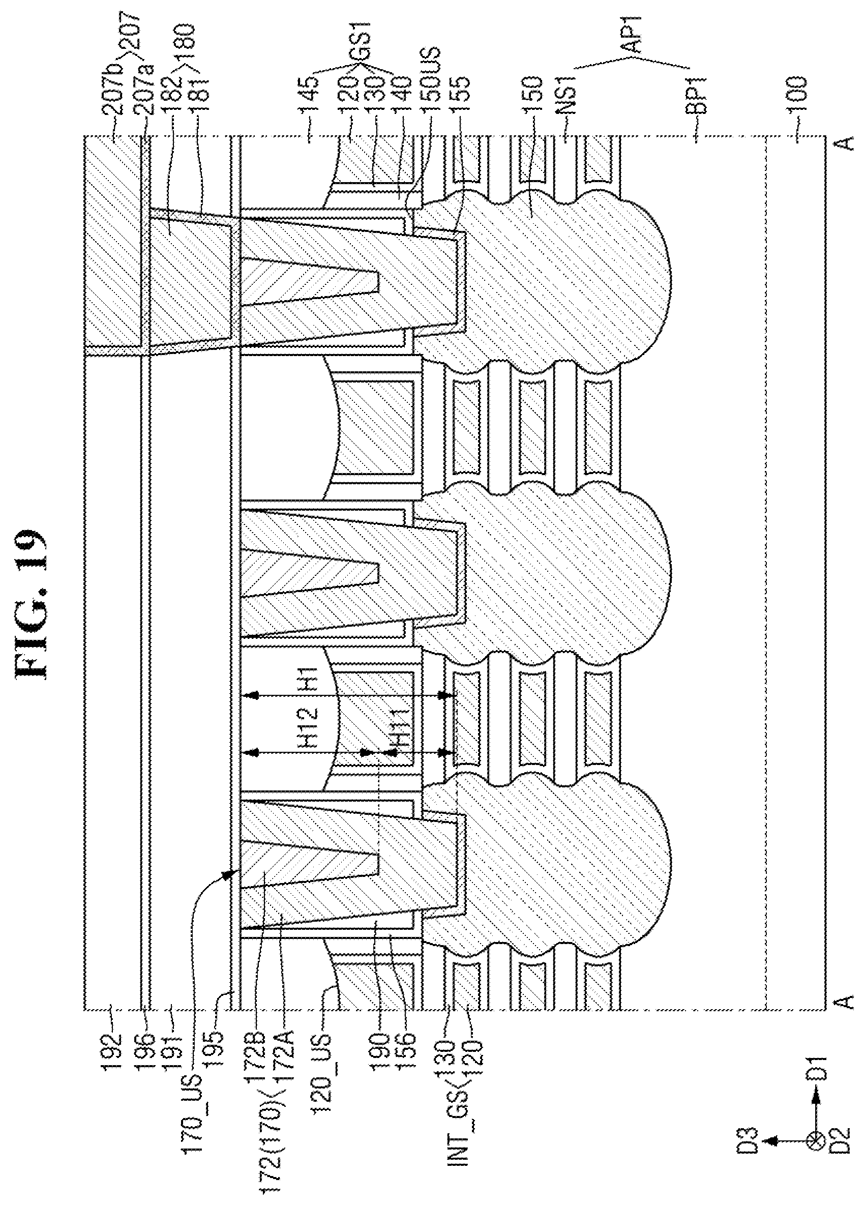 Patent US12563799 Figure 20 – Multi-pattern semiconductor device and method for fabricating same