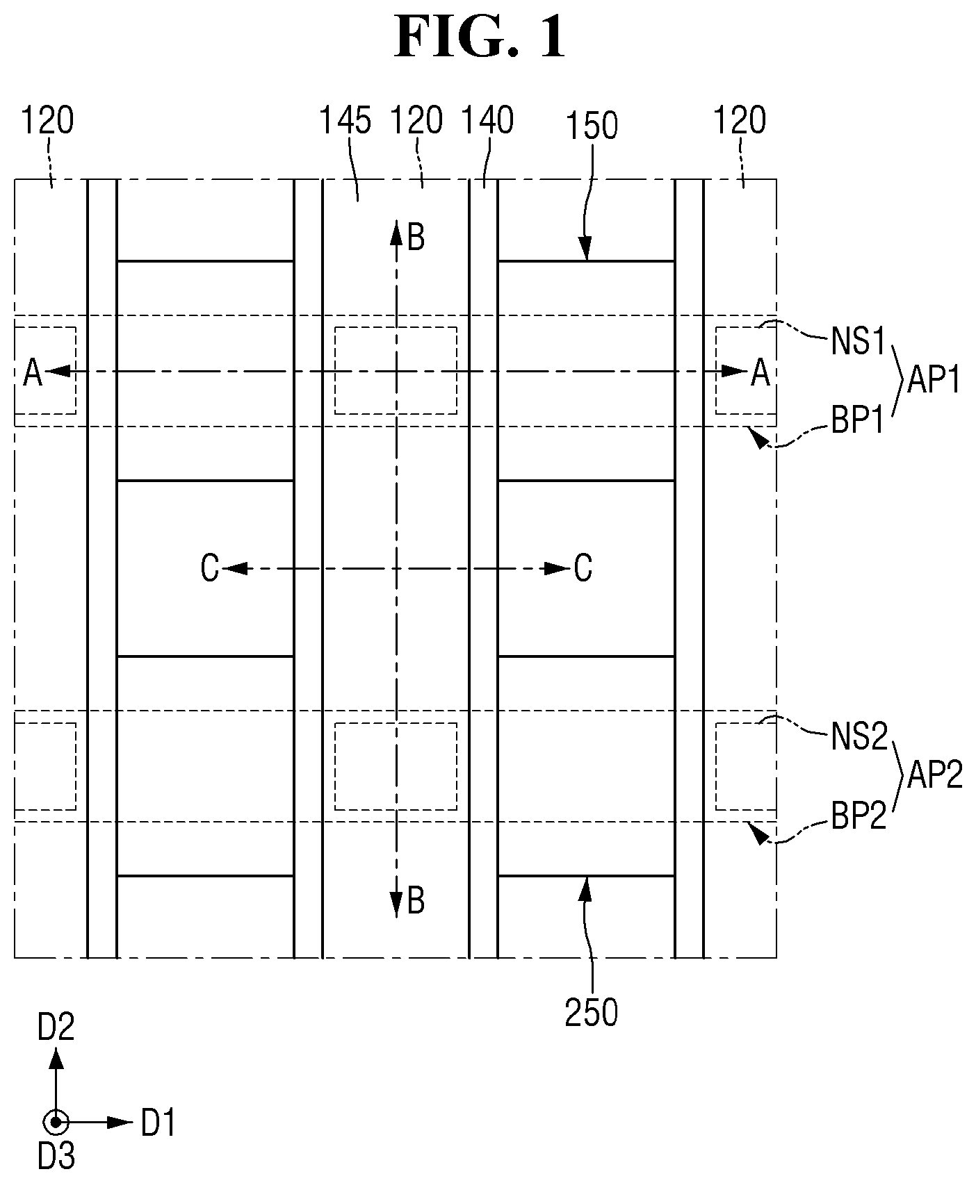 Patent US12563809 Figure 1 – Semiconductor device and method for manufacturing the same
