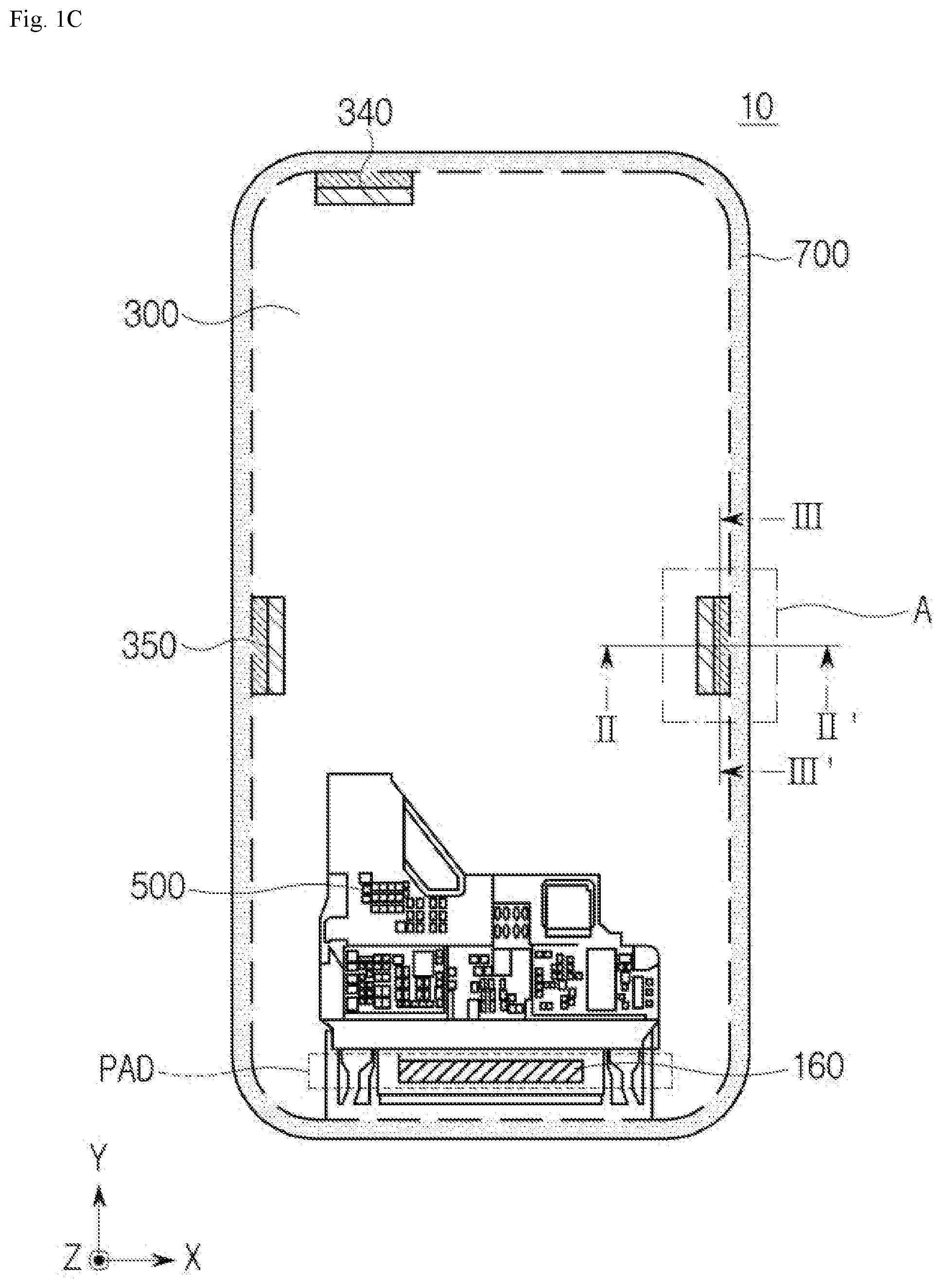 Patent US12563889 Figure 3 – Display apparatus comprising antistatic member for reducing brightening and greenish phenomenon