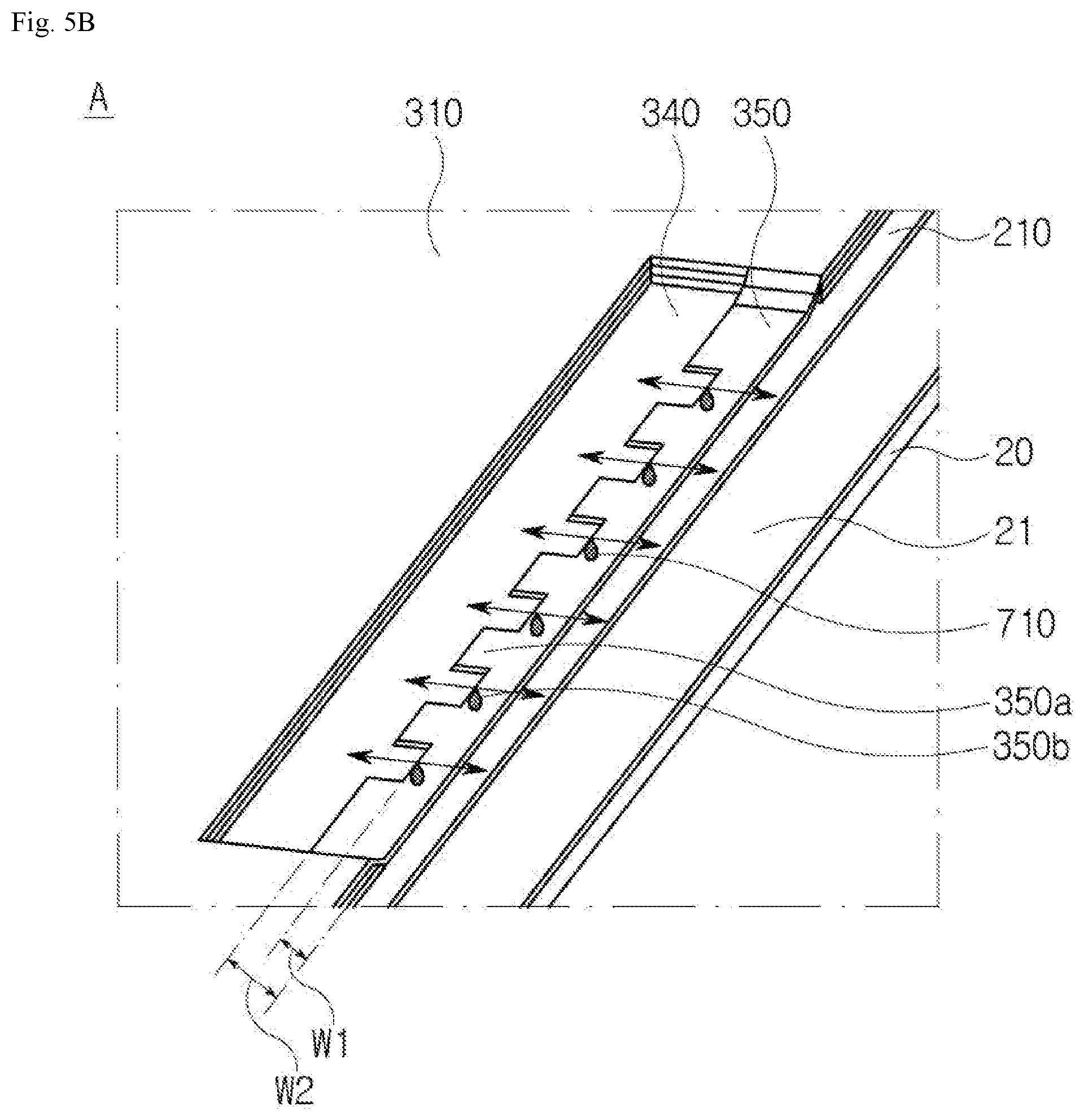 Patent US12563889 Figure 8 – Display apparatus comprising antistatic member for reducing brightening and greenish phenomenon