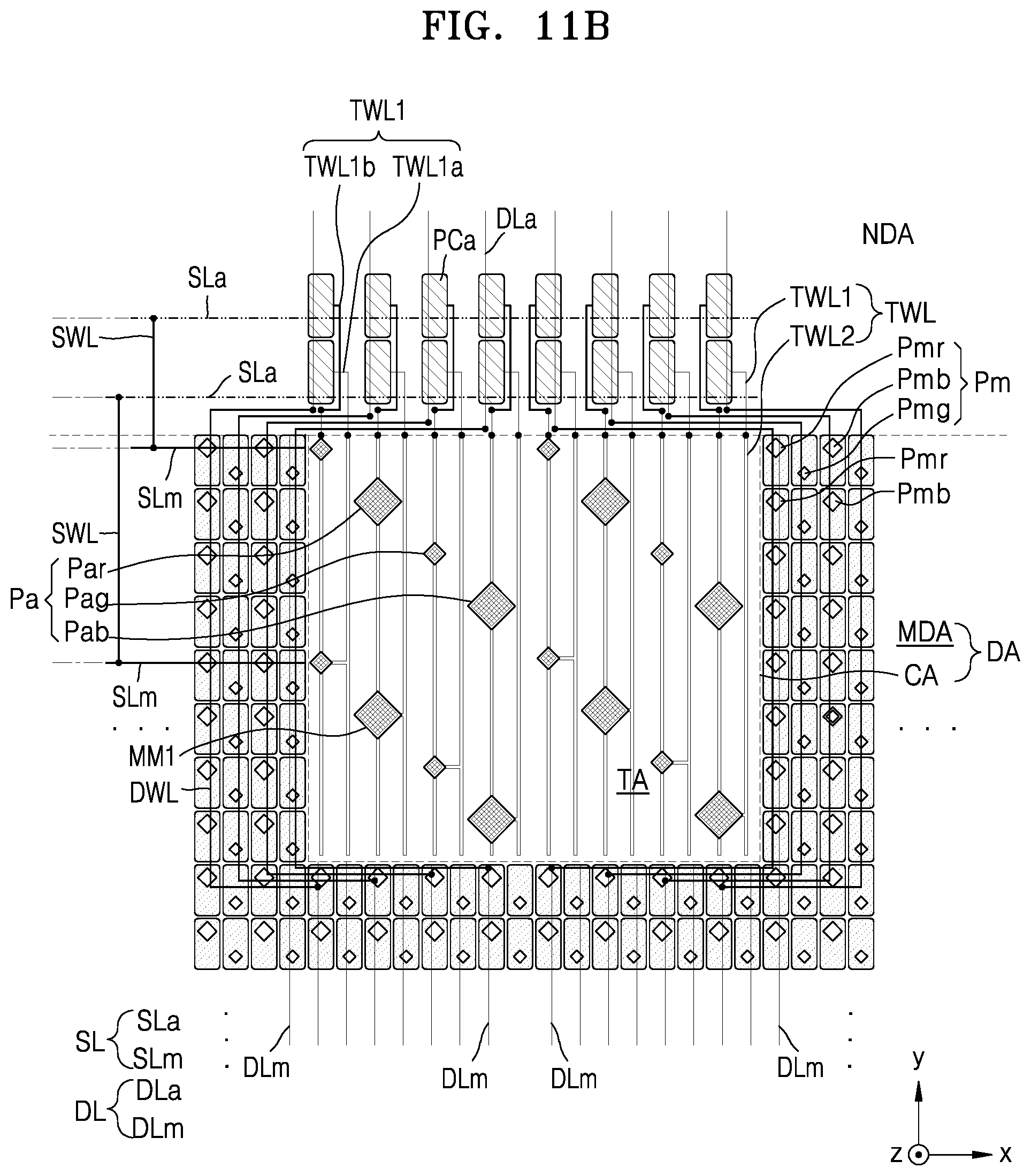 Patent US12563913 Figure 14 – Display apparatus capable of displaying an image in a component area
