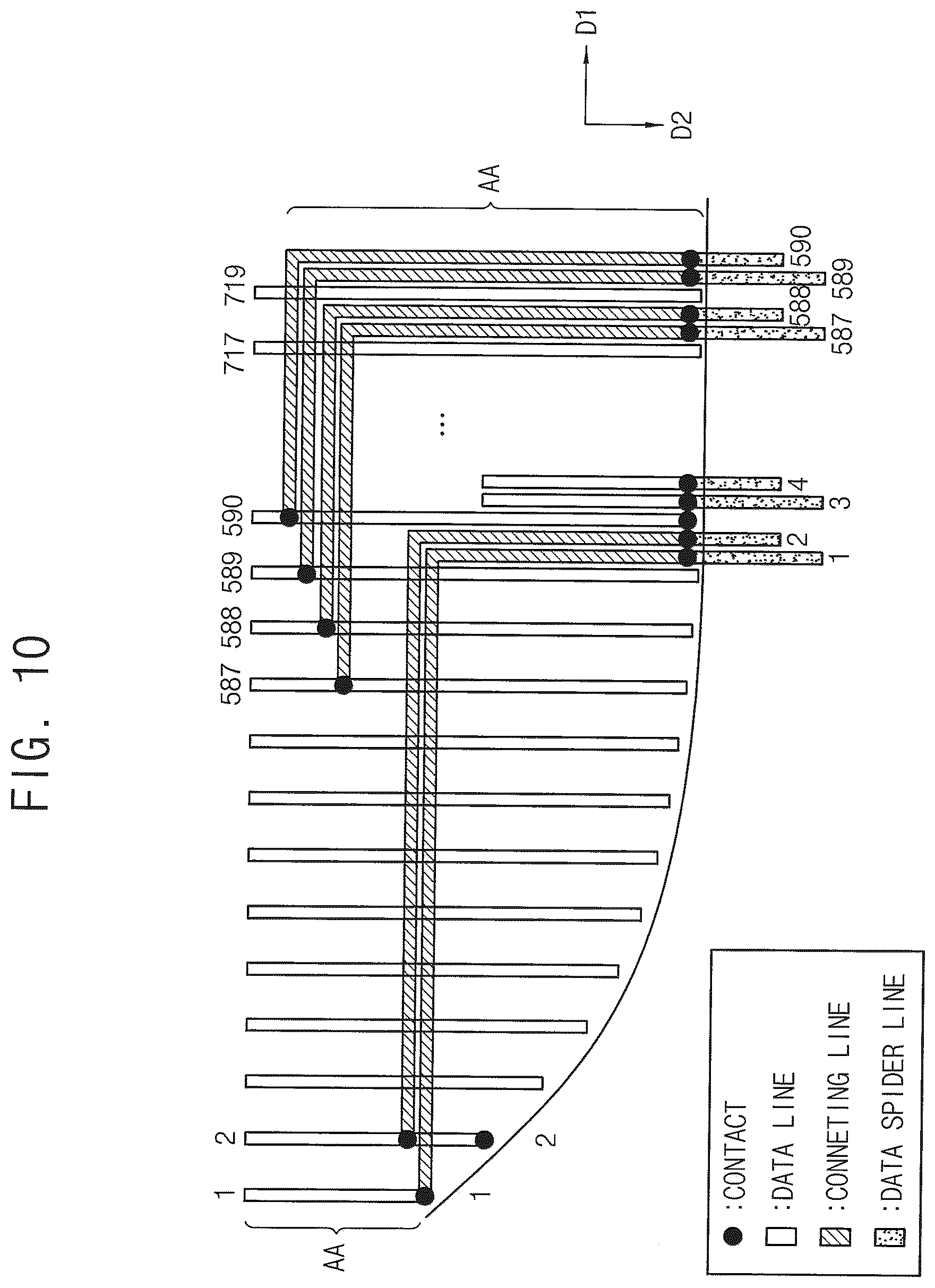 Patent US12563933 Figure 9 – Display apparatus