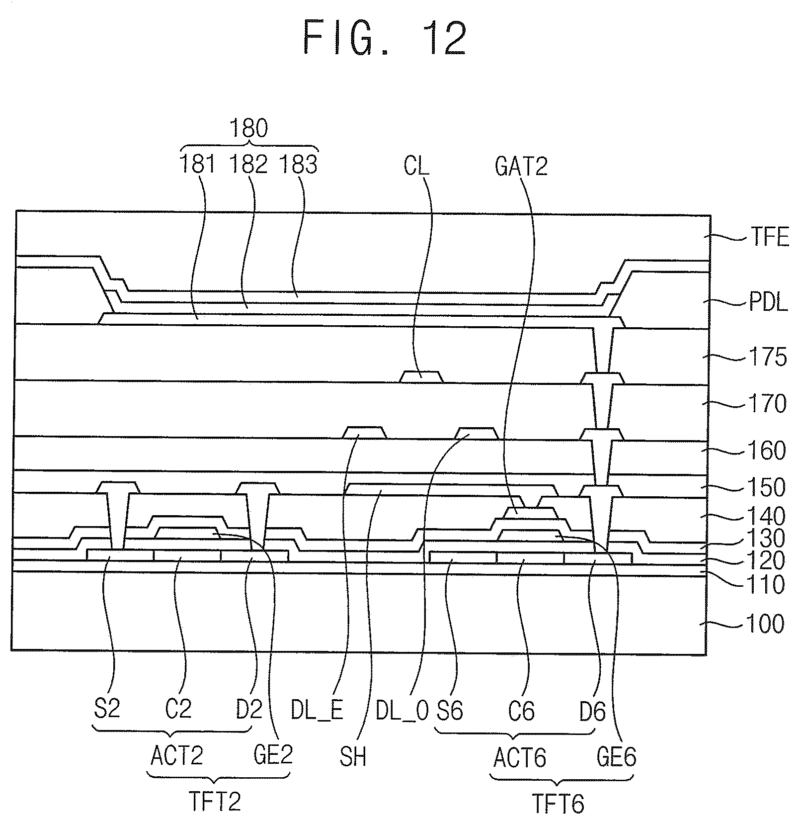 Patent US12563933 Figure 11 – Display apparatus