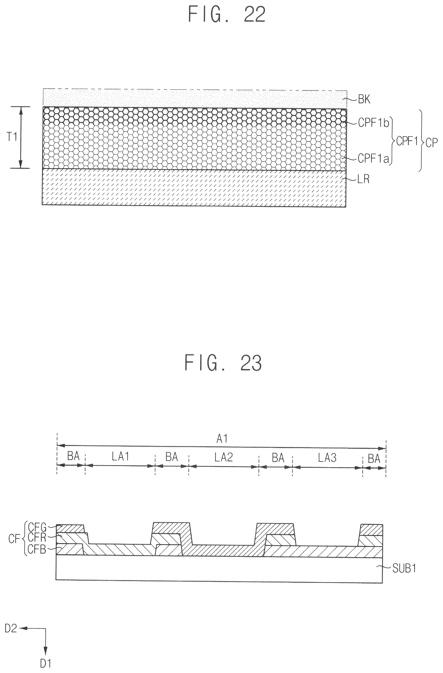 Patent US12563941 Figure 14 – Color conversion substrate, display device including the same, and method of manufacturing color conversion substrate