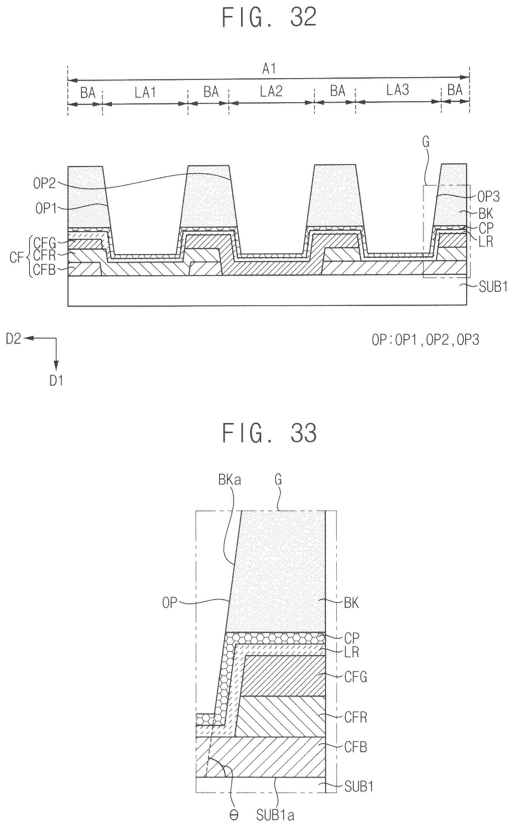 Patent US12563941 Figure 19 – Color conversion substrate, display device including the same, and method of manufacturing color conversion substrate