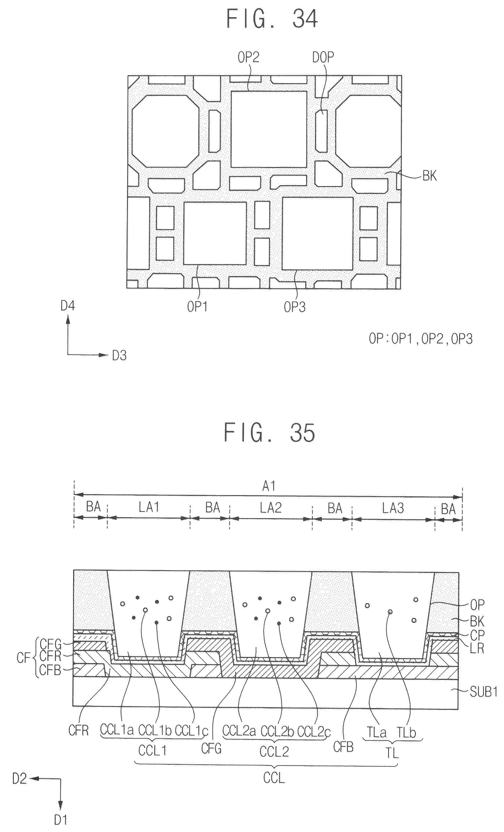 Patent US12563941 Figure 20 – Color conversion substrate, display device including the same, and method of manufacturing color conversion substrate